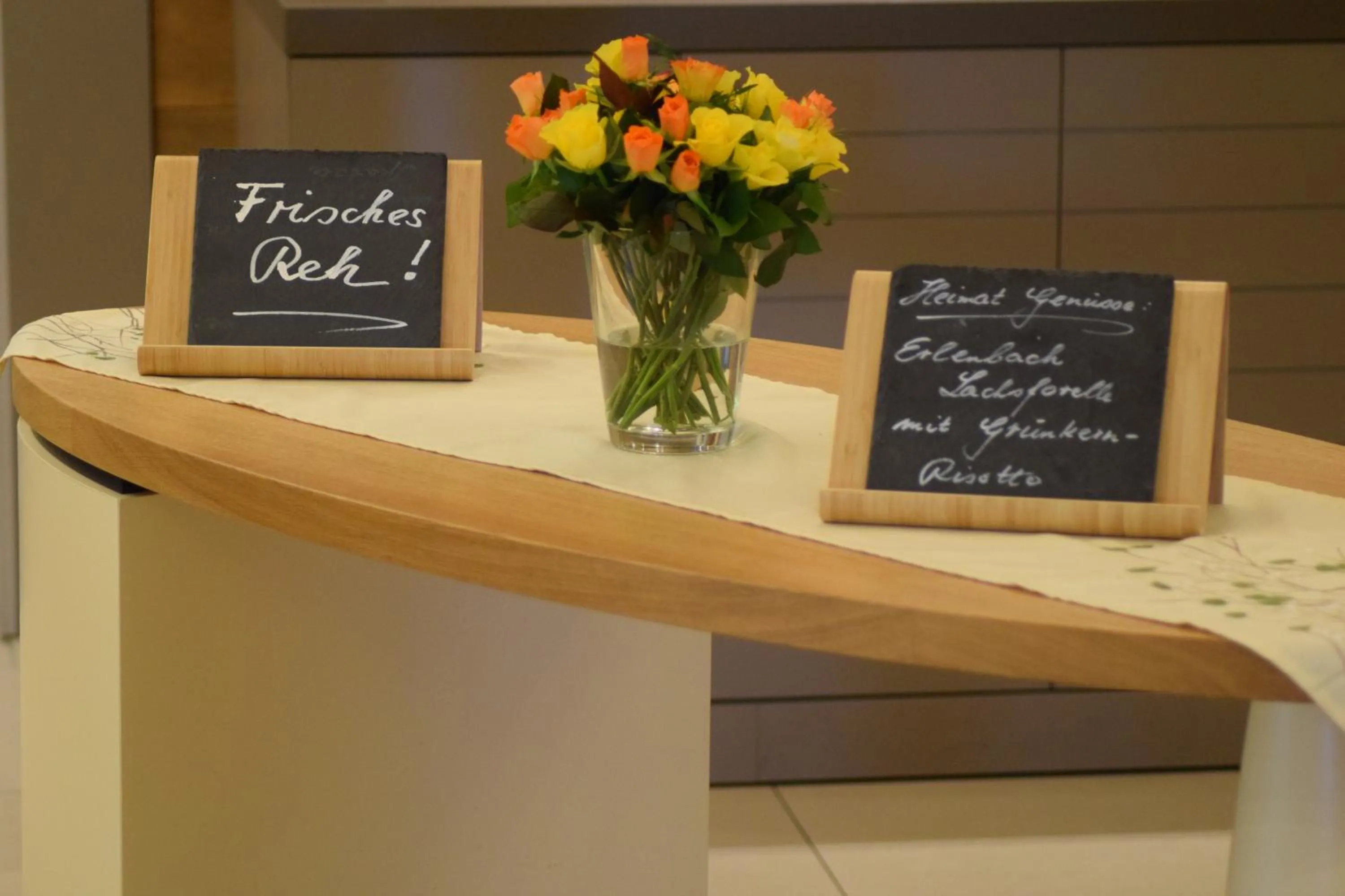 Restaurant/places to eat in Ringhotel Bundschu