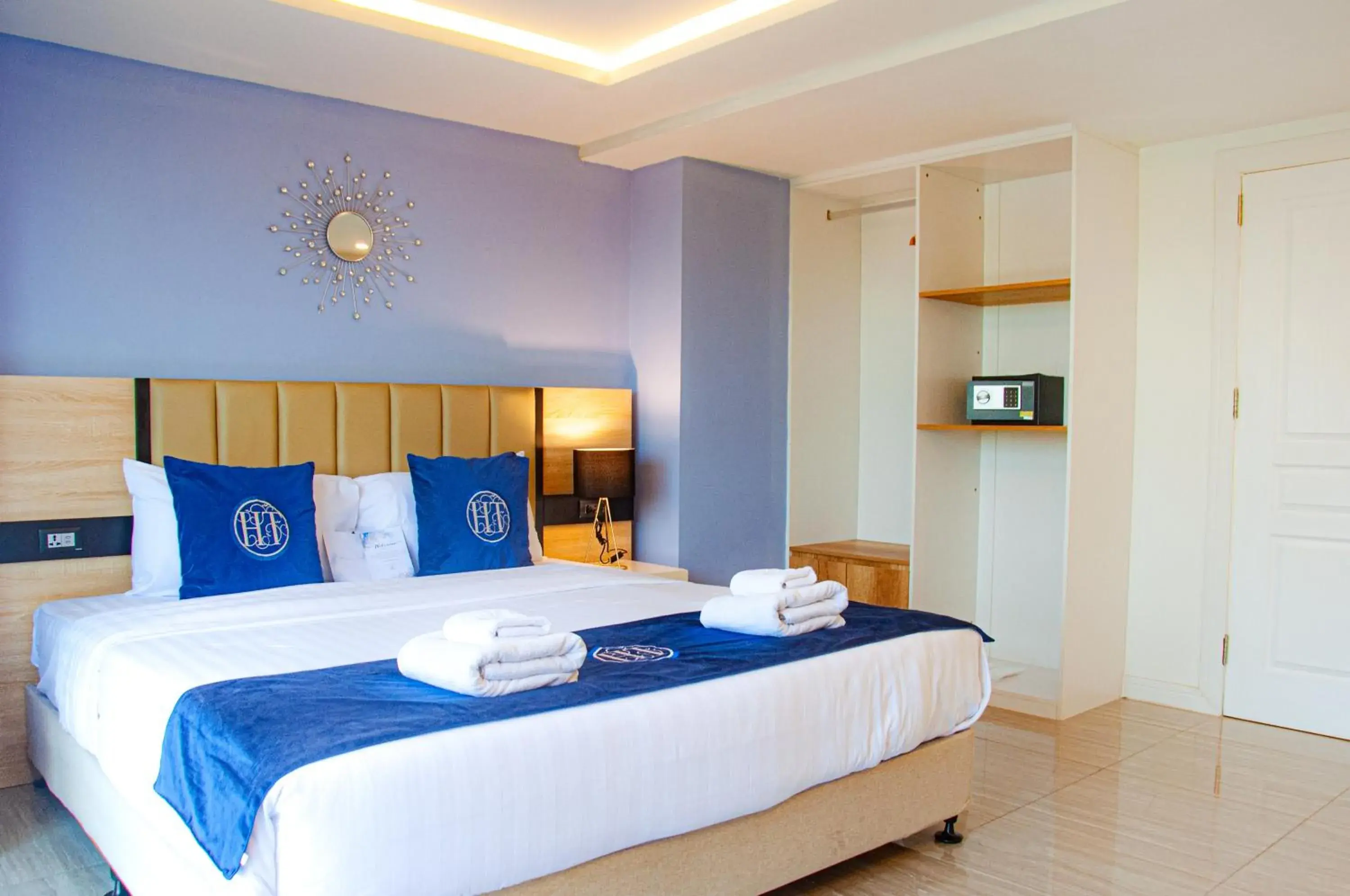 Bed in HT9 Hotel Bed in HT9 Hotel