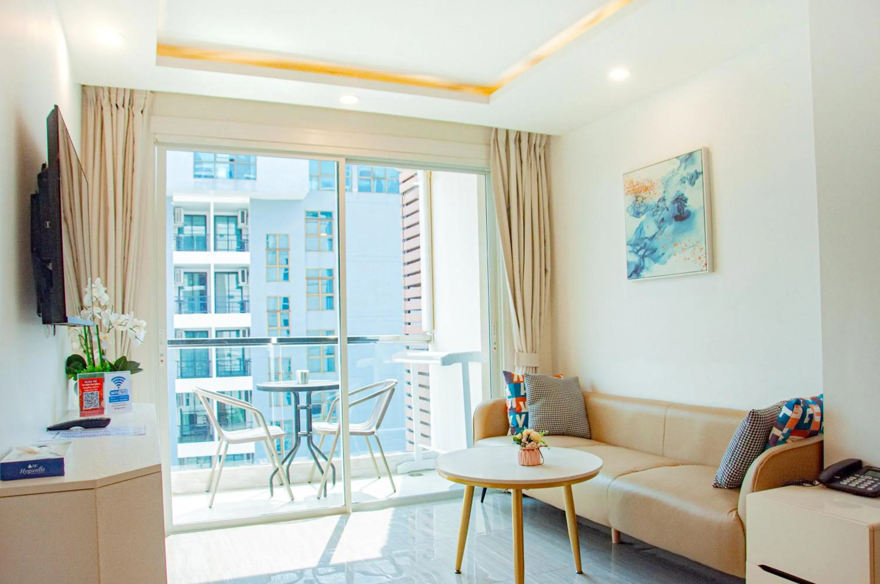 Living room in HT9 Hotel