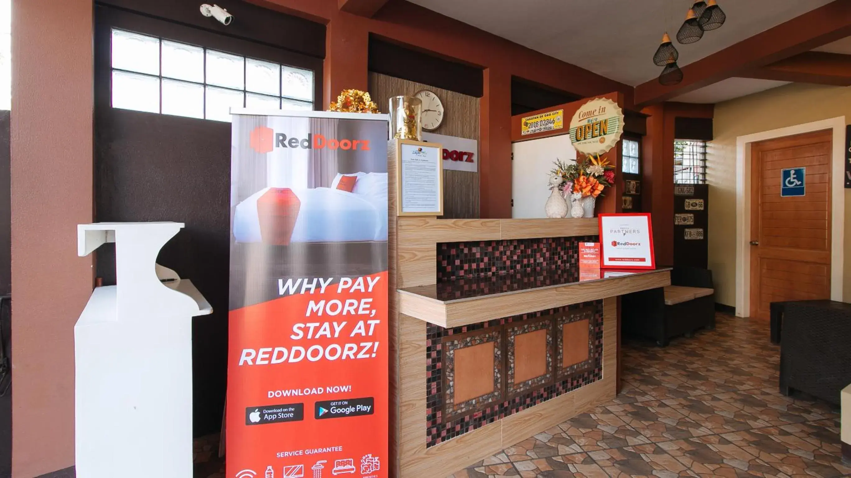 Lobby or reception in RedDoorz Plus near Lapasan Plaza Cagayan de Oro Lobby or reception in RedDoorz Plus near Lapasan Plaza Cagayan de Oro