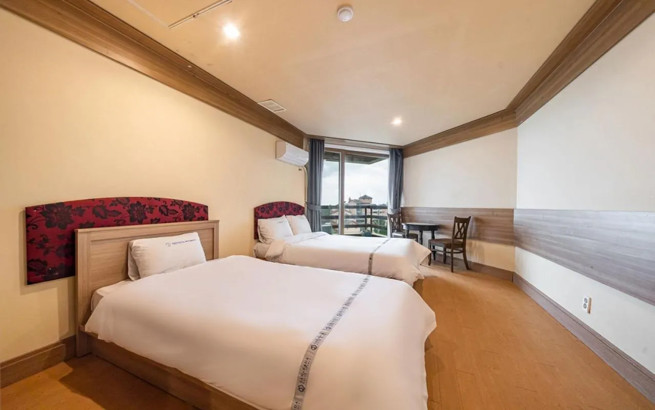 Bed in BENIKEA San&Bada Jumunjin Resort