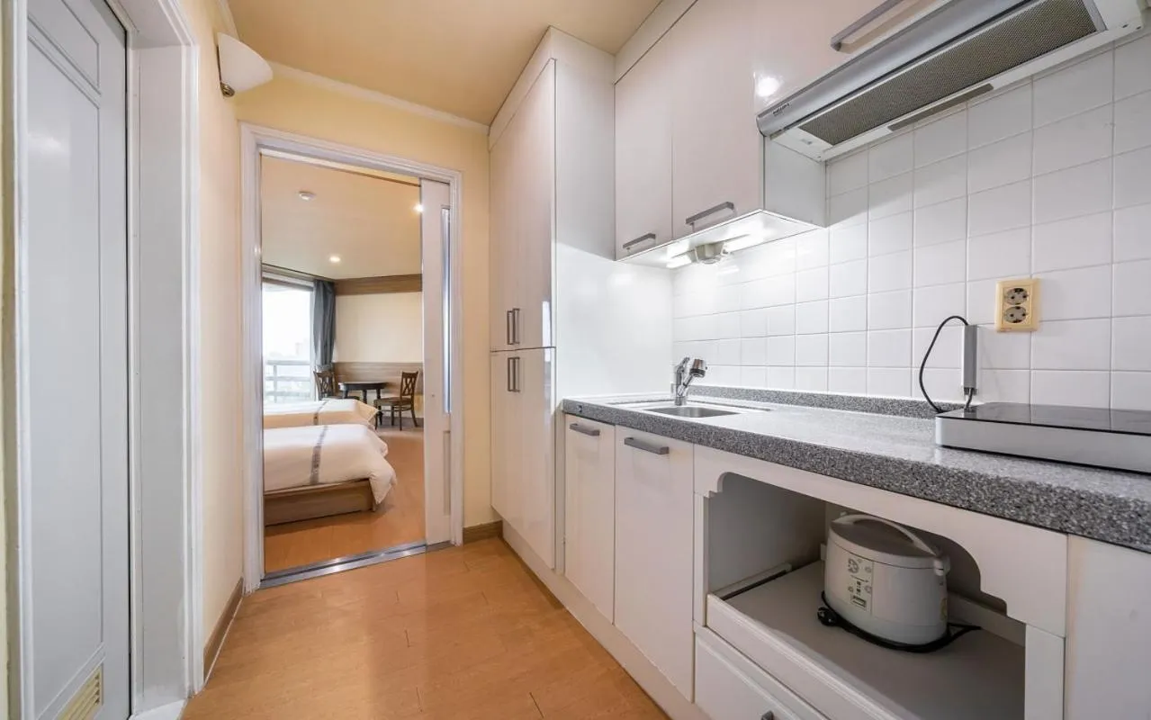 Bed in BENIKEA San&Bada Jumunjin Resort