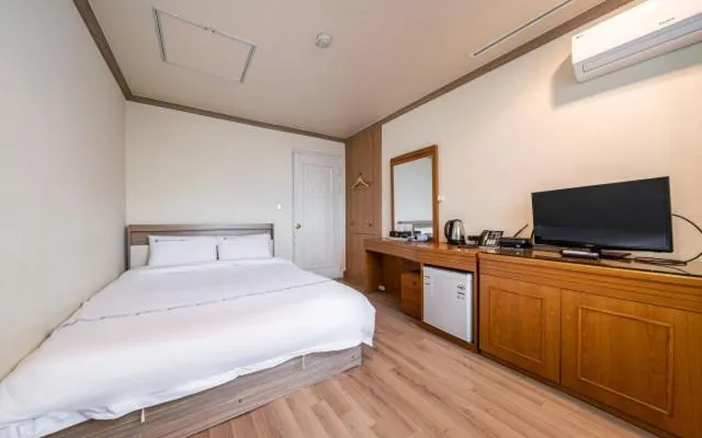 Bed in BENIKEA San&Bada Jumunjin Resort