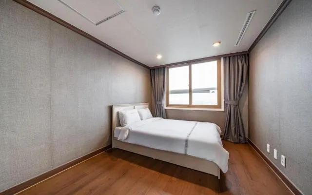 Bed in BENIKEA San&Bada Jumunjin Resort