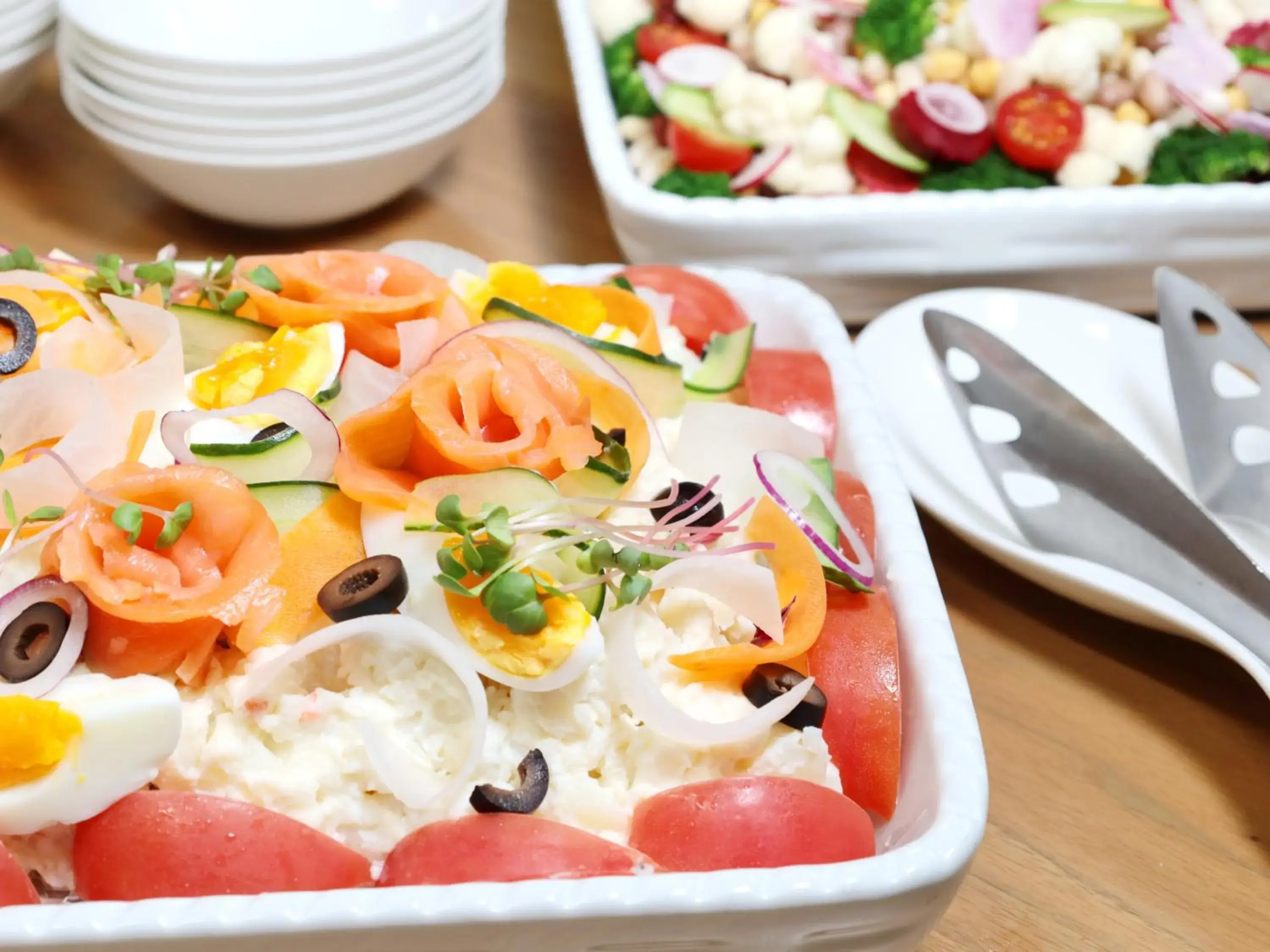 Buffet breakfast in Hotel Elcient Osaka Umeda Buffet breakfast in Hotel Elcient Osaka Umeda