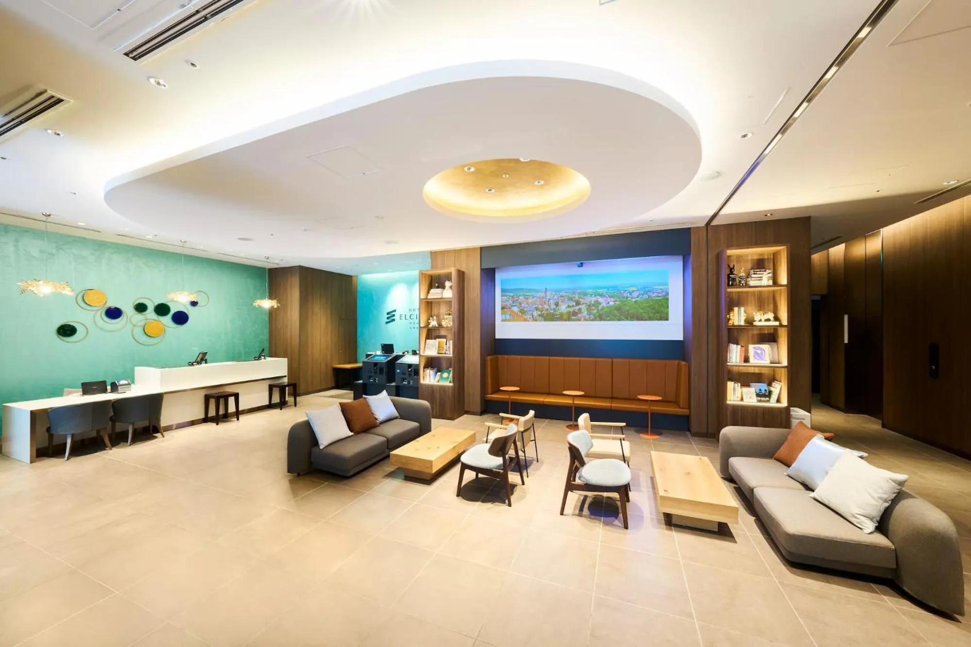 Lobby or reception in Hotel Elcient Osaka Umeda