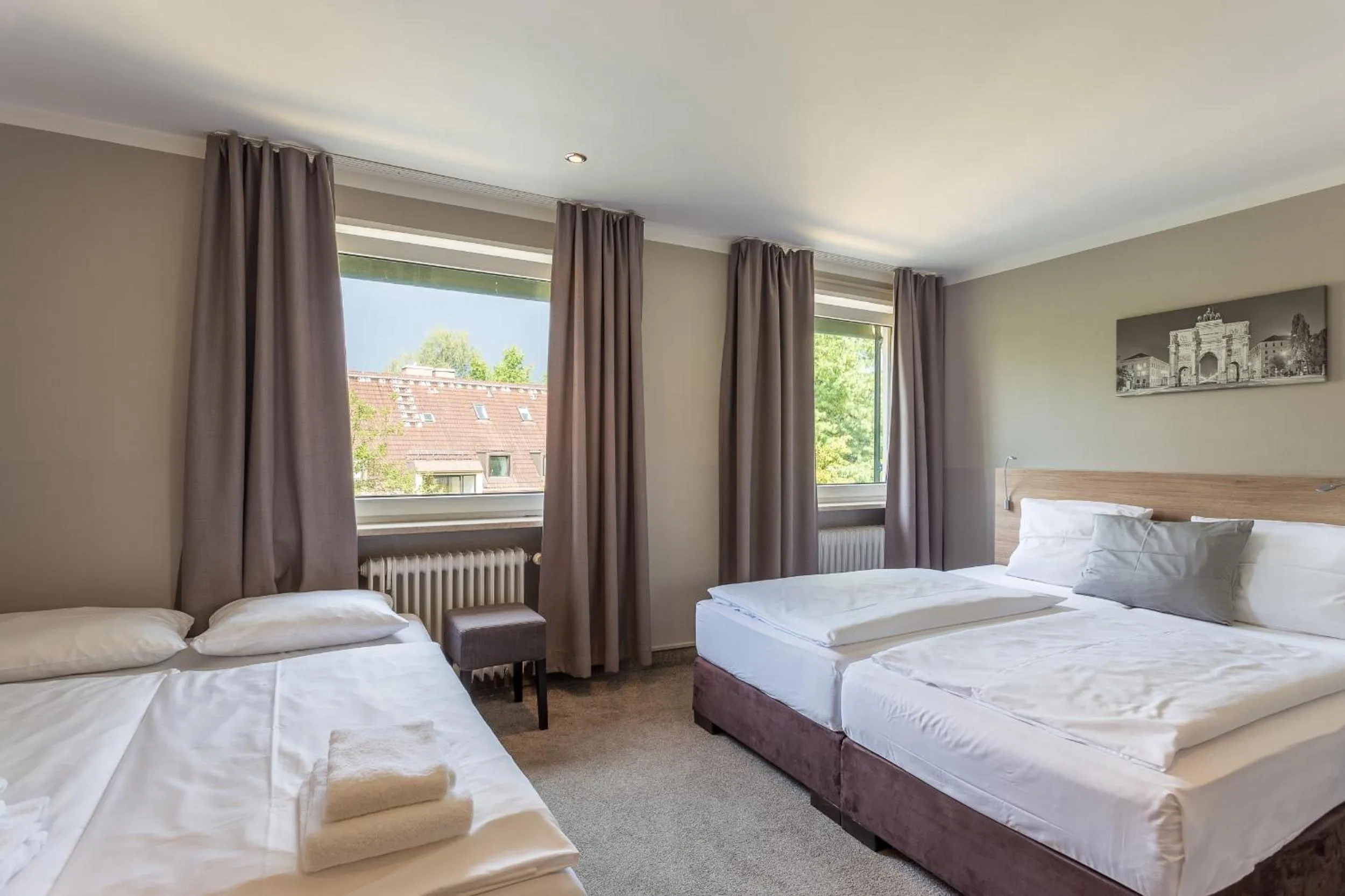 Photo of the whole room, Bed in Hotel Wetterstein