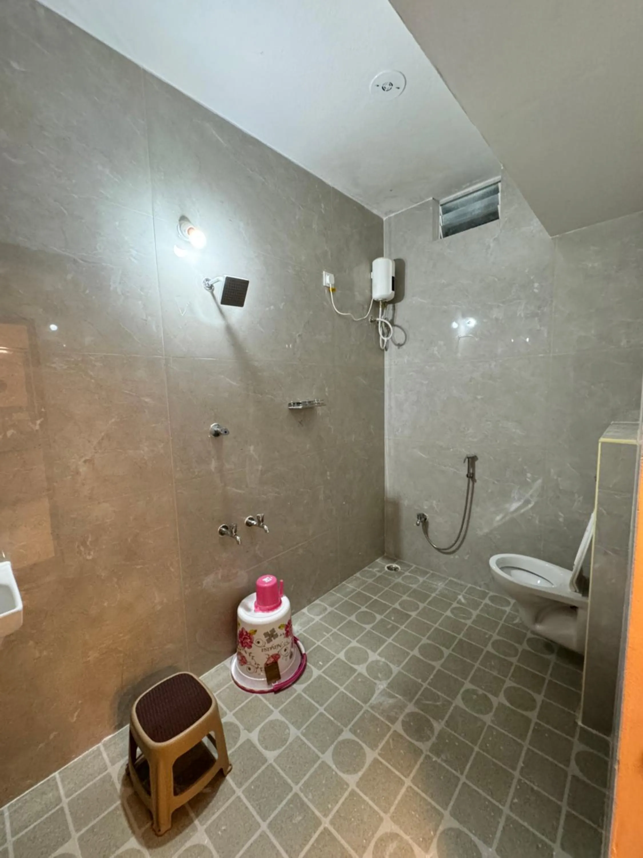 Bathroom in Sakthimurugan residency