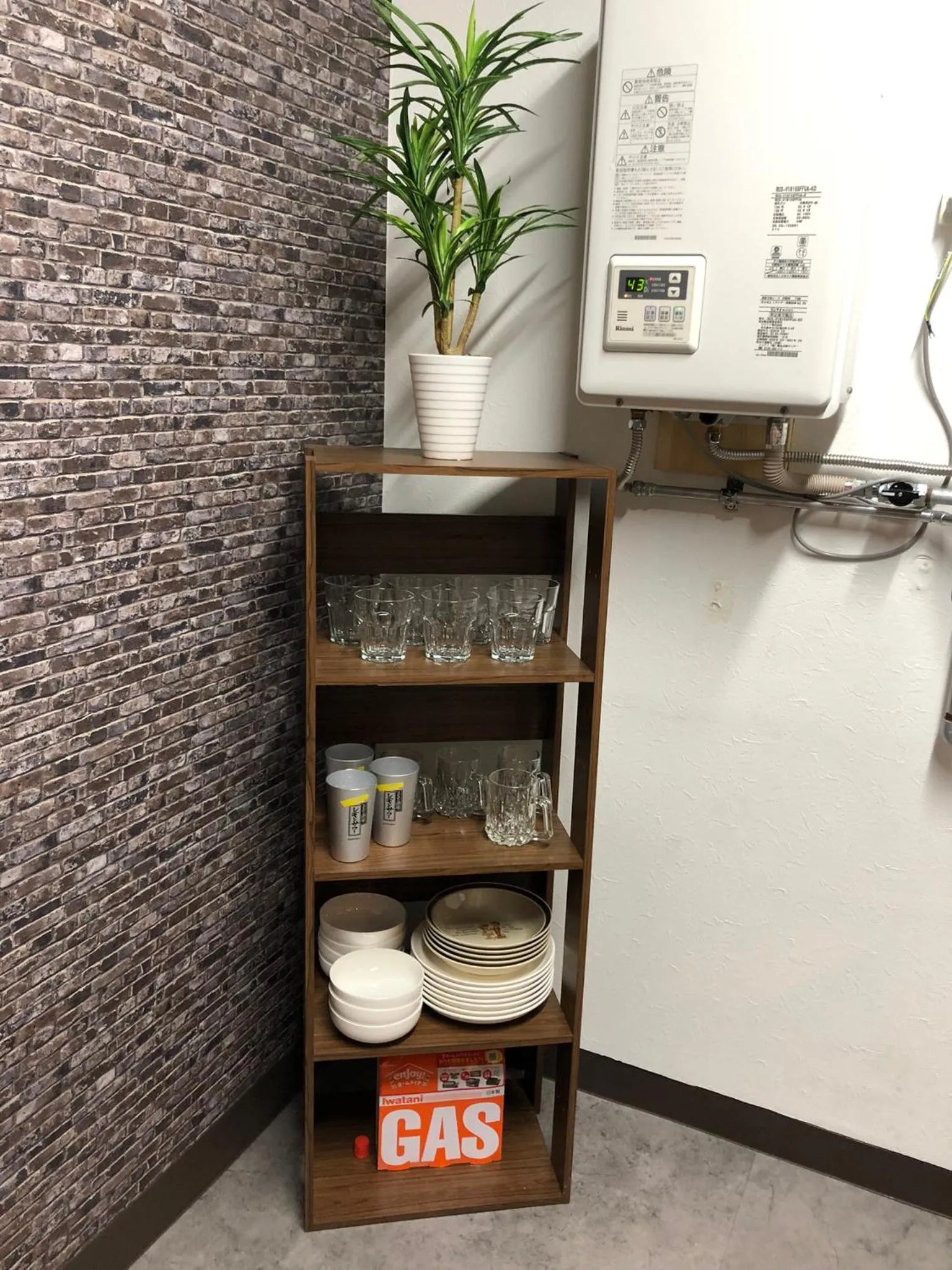 kitchen in Cool-inn Otaru