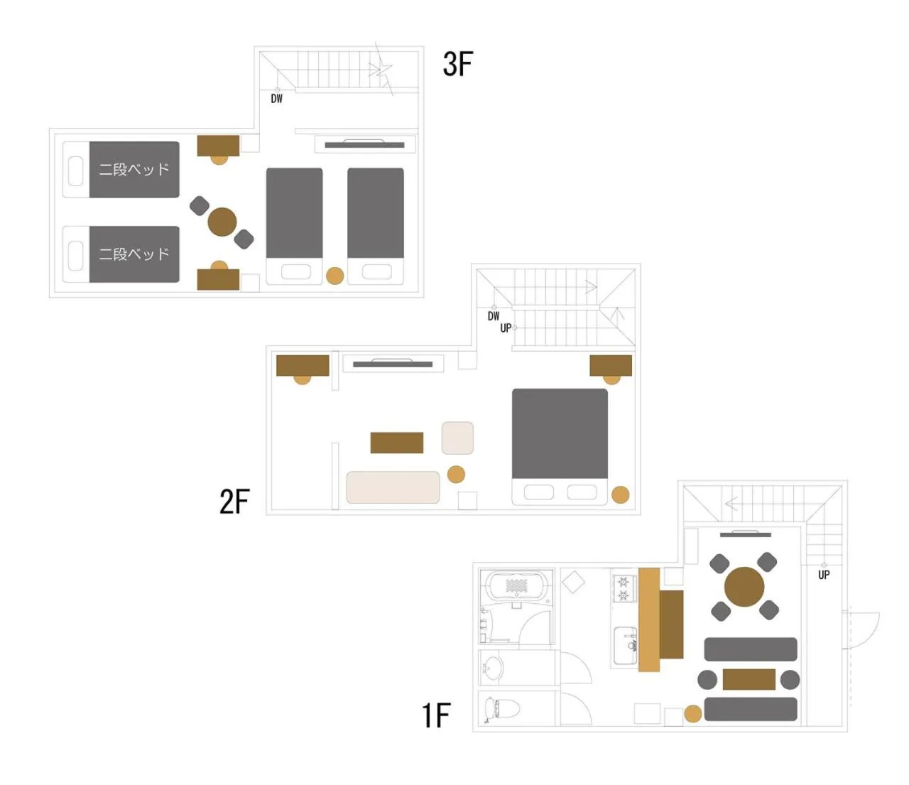 Floor plan in Cool-inn Otaru