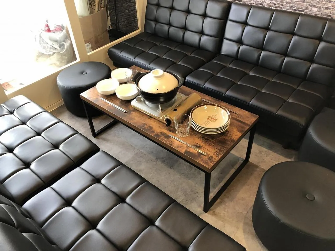 Dining area in Cool-inn Otaru