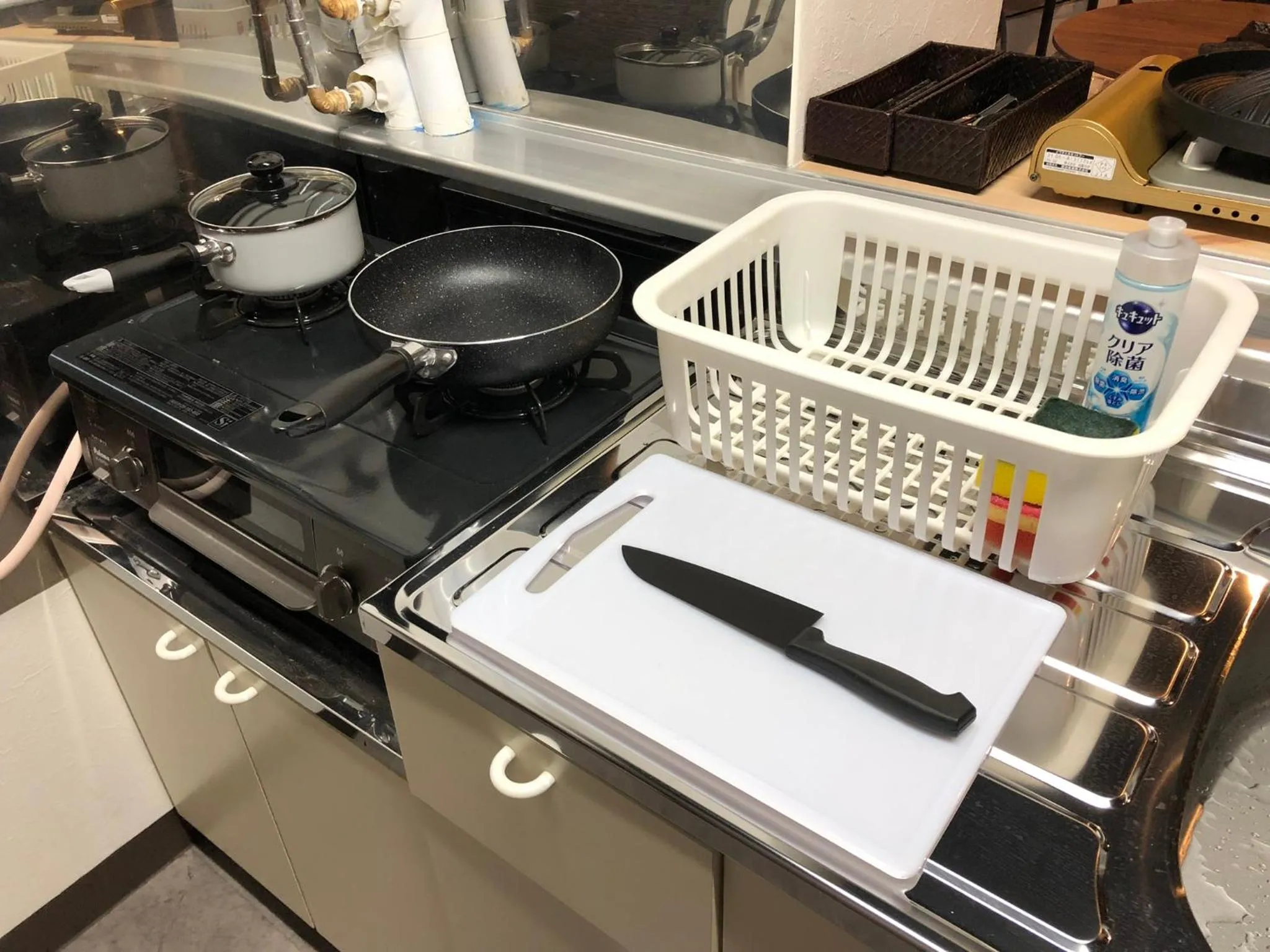 kitchen in Cool-inn Otaru