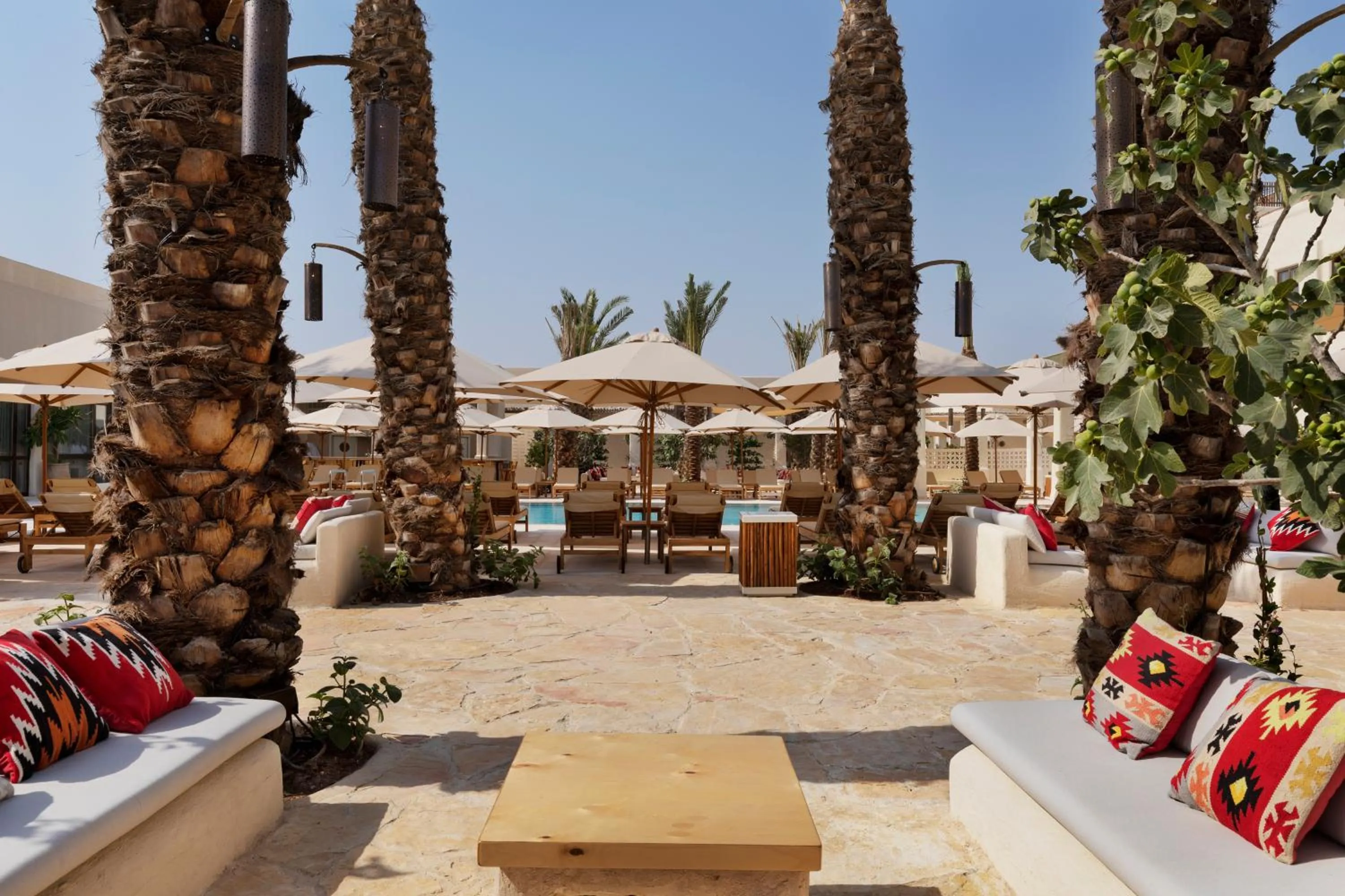 Seating area in Kedma by Isrotel Collection