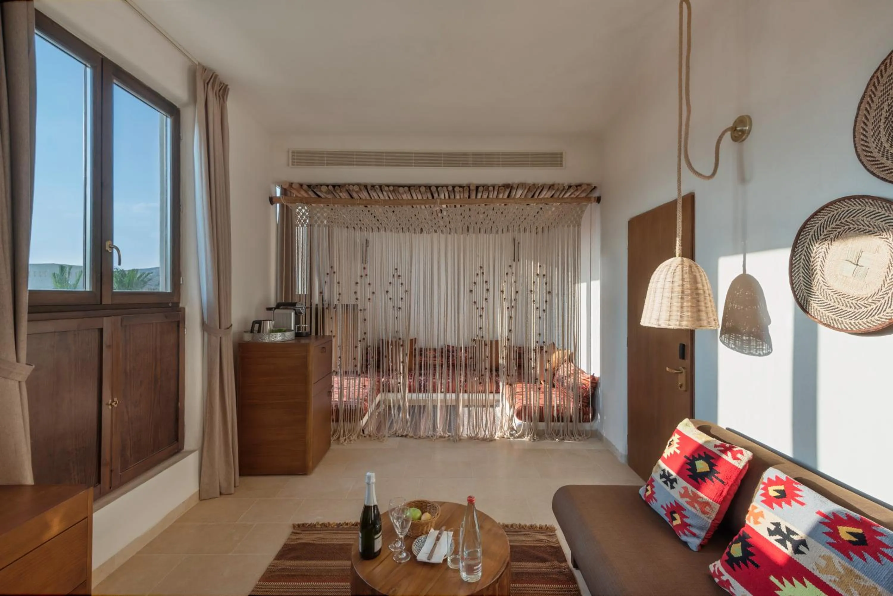 Seating area, Bed in Kedma by Isrotel Collection