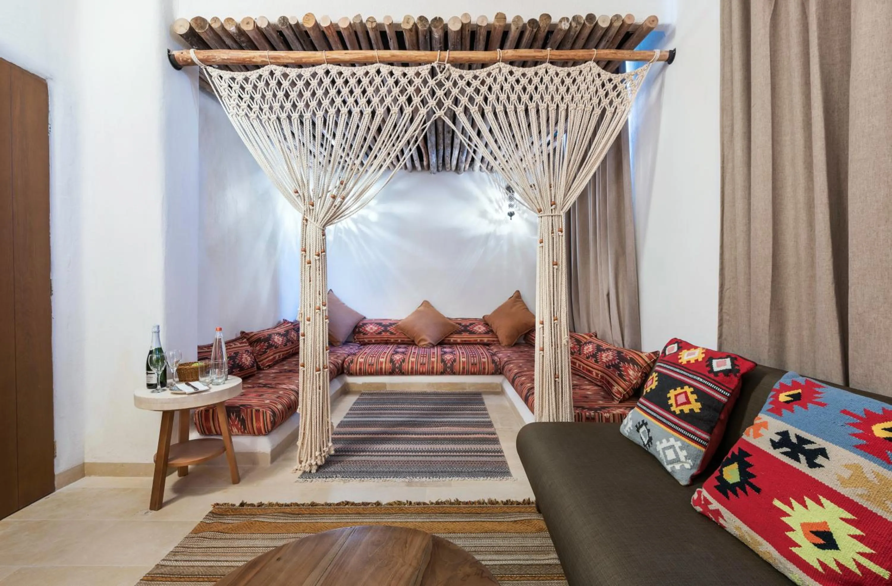 Seating area in Kedma by Isrotel Collection