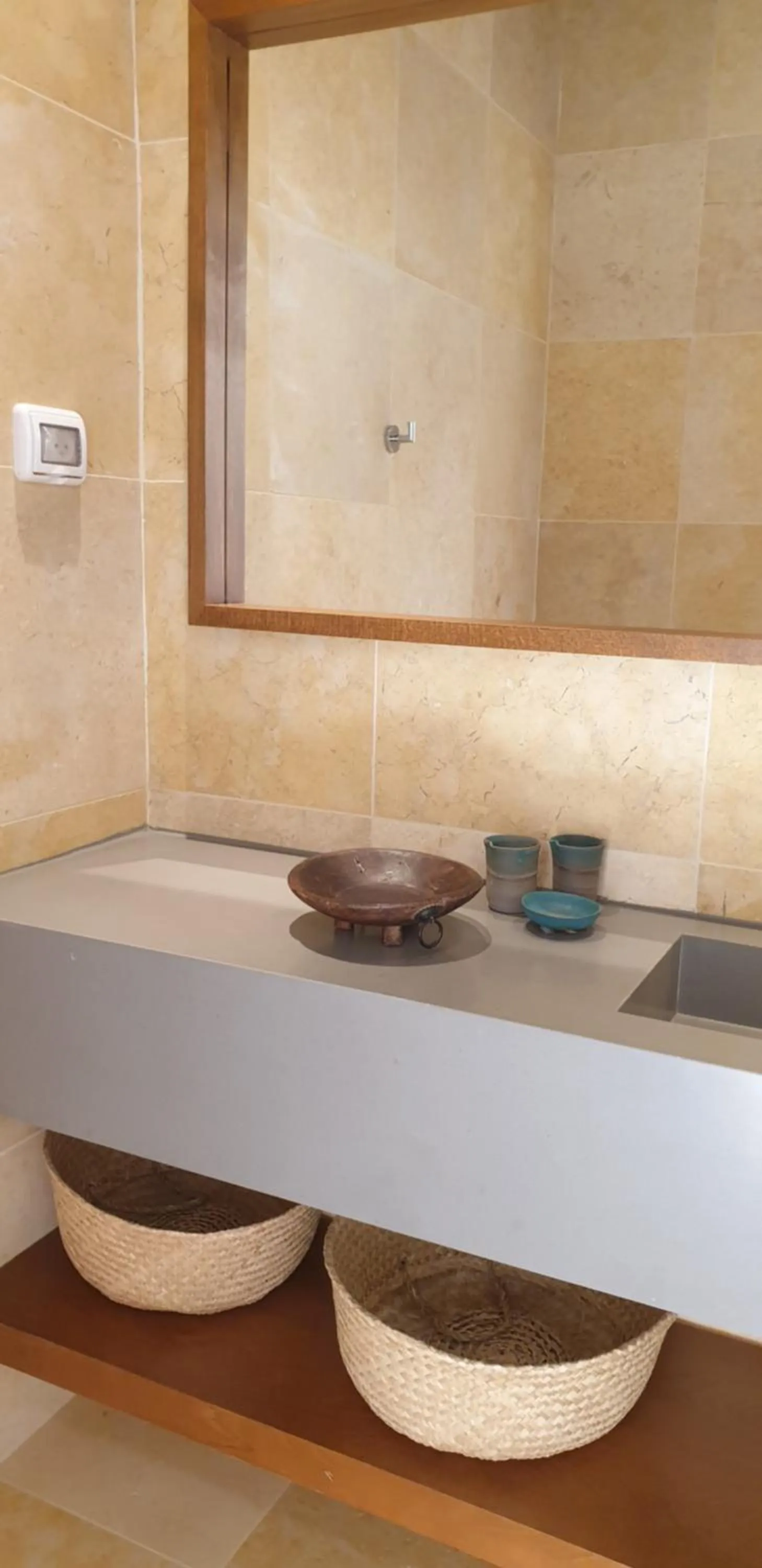 Bathroom in Kedma by Isrotel Collection