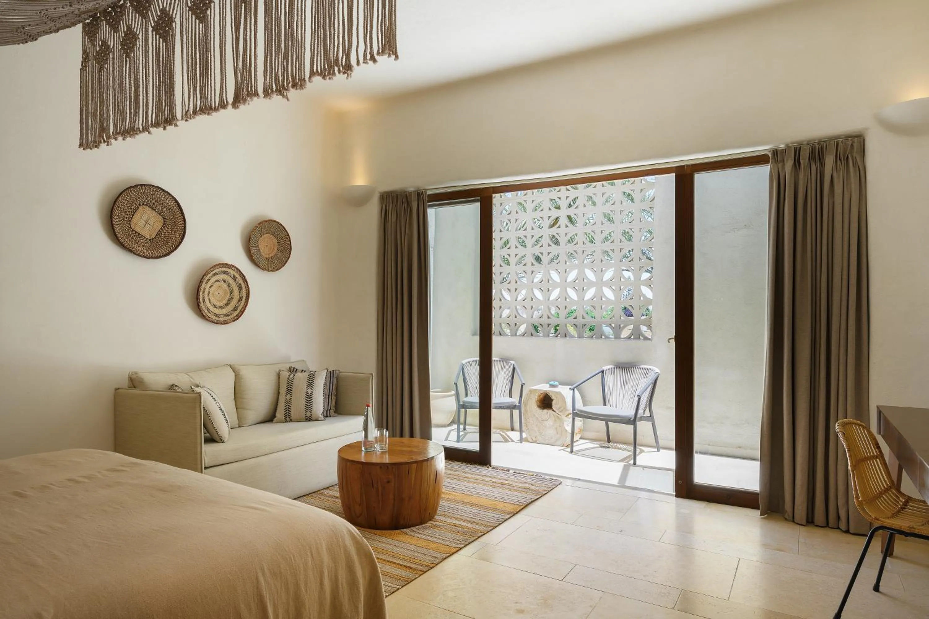 Living room, Bed in Kedma by Isrotel Collection