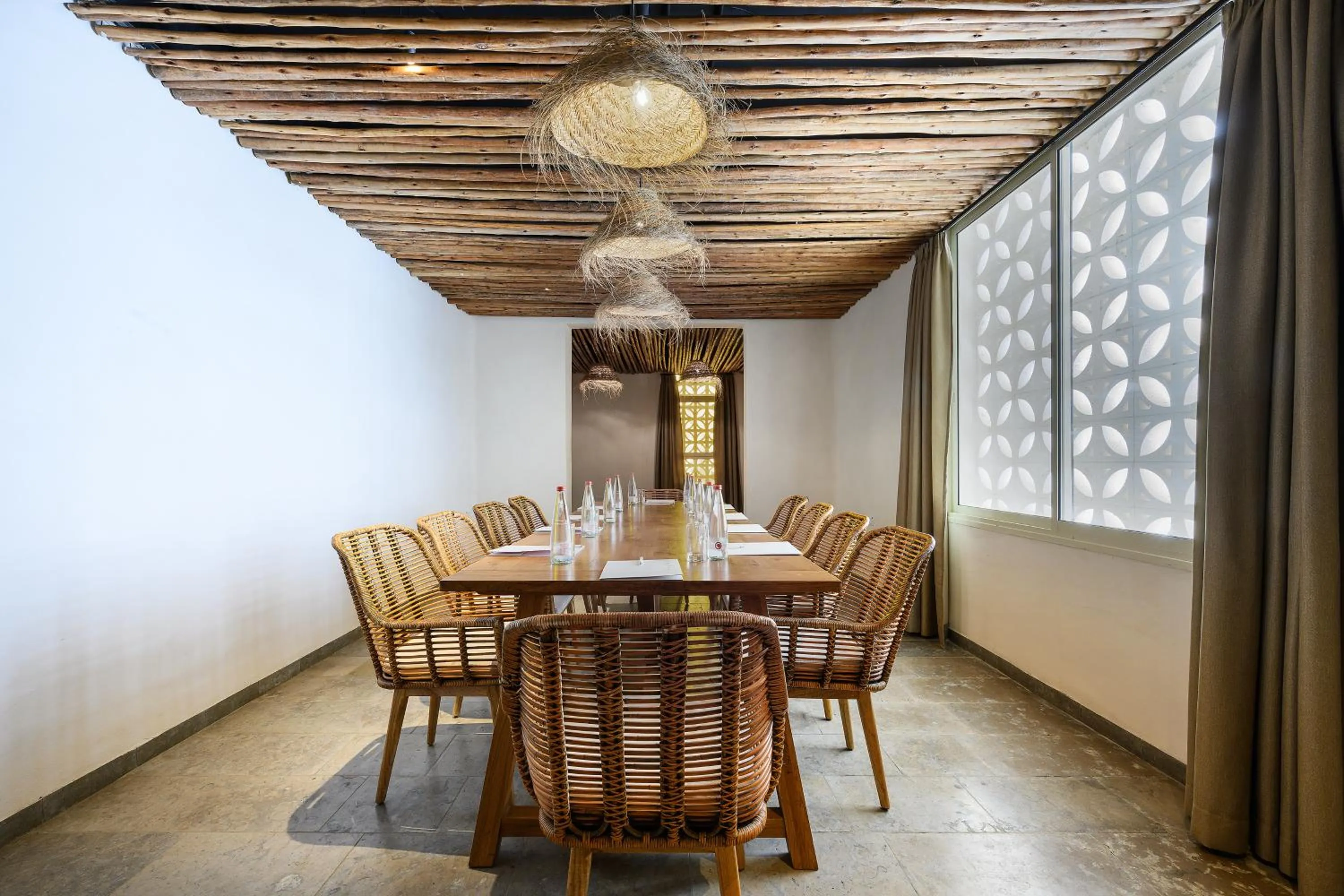 Meeting/conference room in Kedma by Isrotel Collection