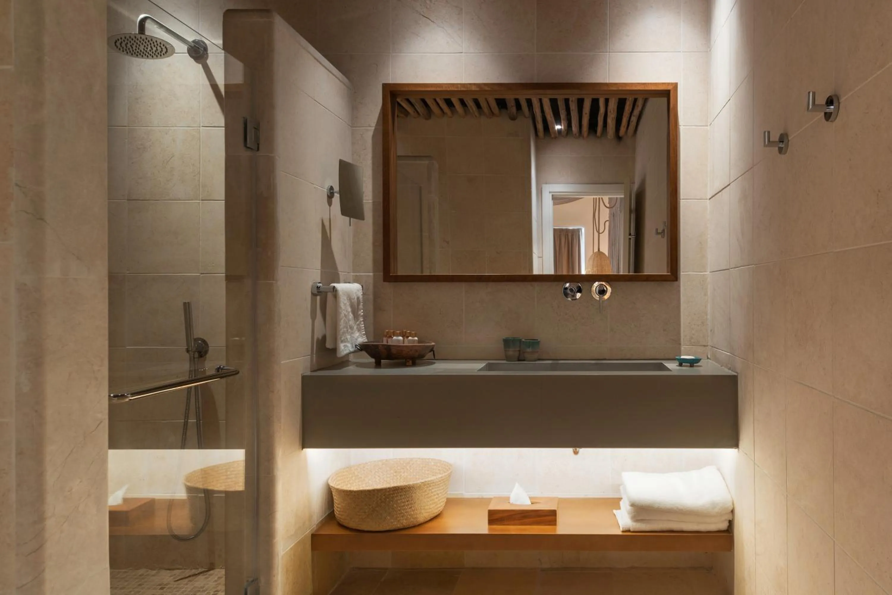 Bathroom in Kedma by Isrotel Collection