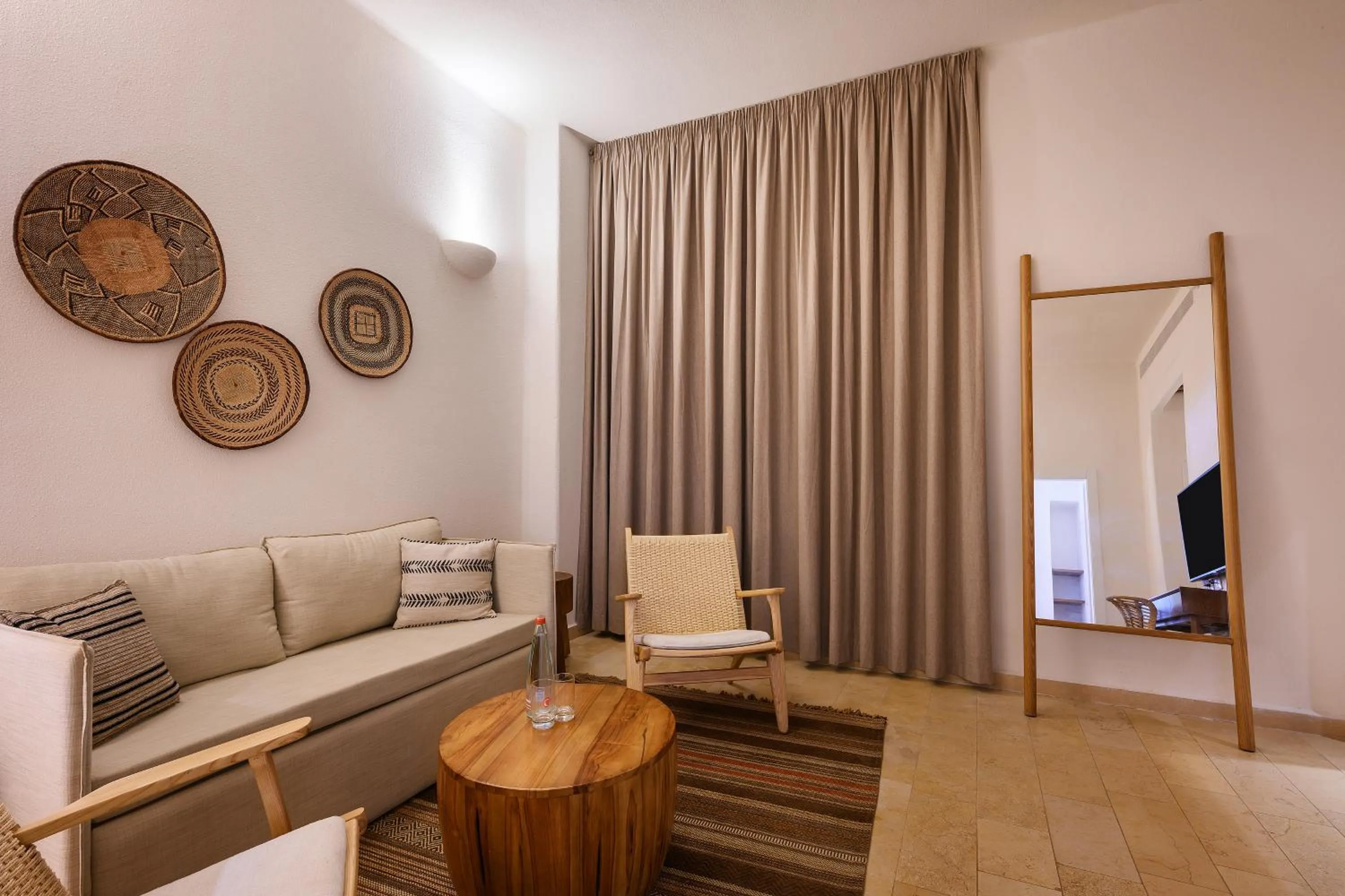 Living room in Kedma by Isrotel Collection