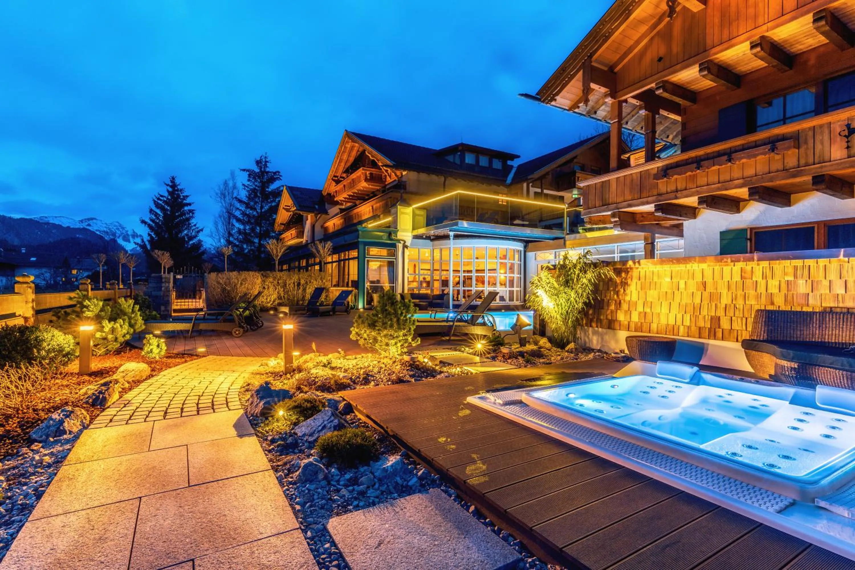 Property building in Hotel Das Rübezahl