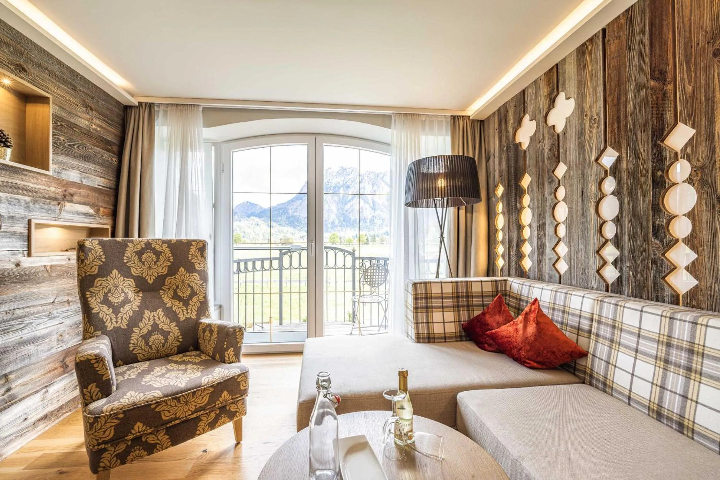 Living room in Hotel Das Rübezahl