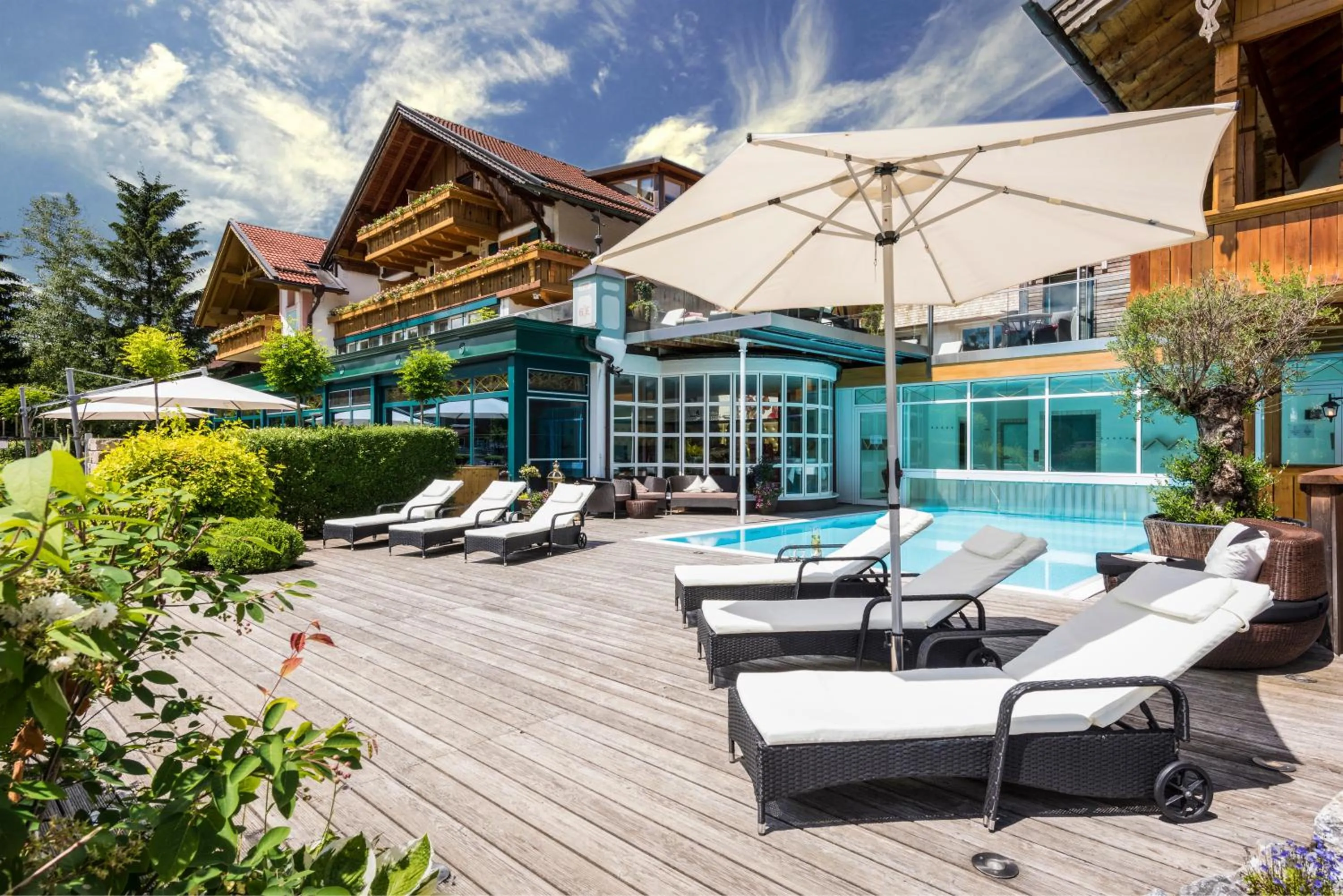 Property building in Hotel Das Rübezahl