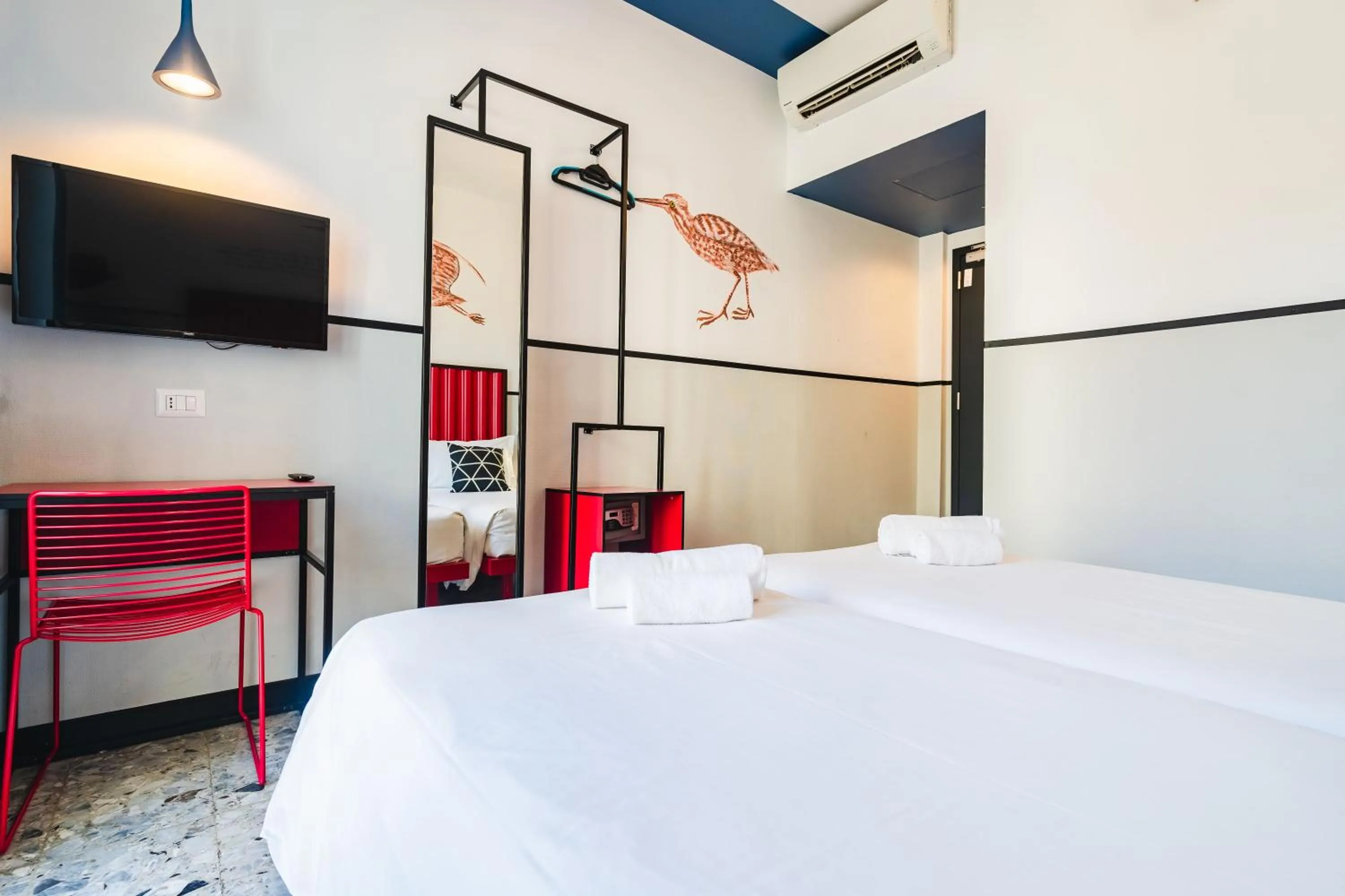 Bed in YellowSquare Milan