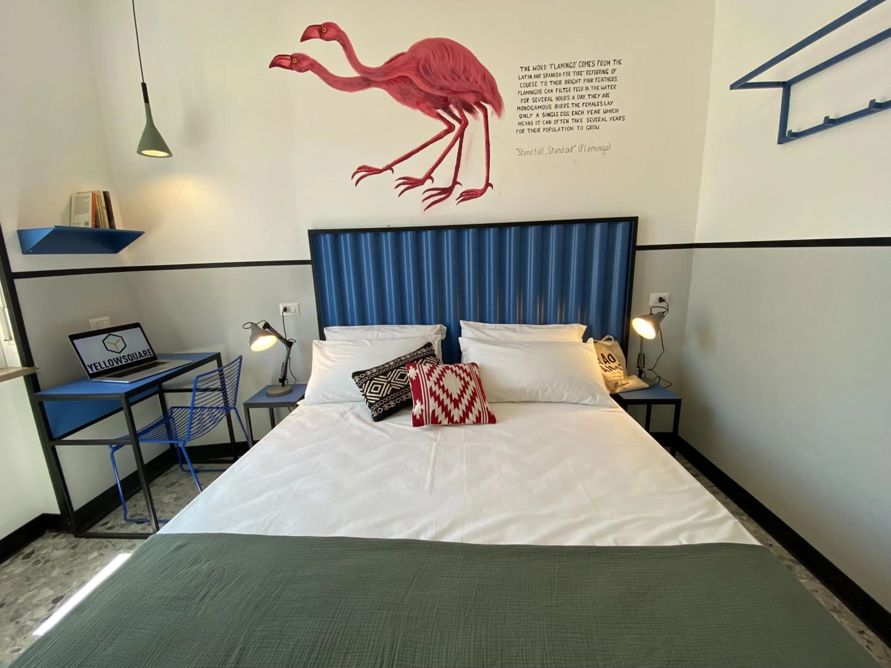 Bed in YellowSquare Milan