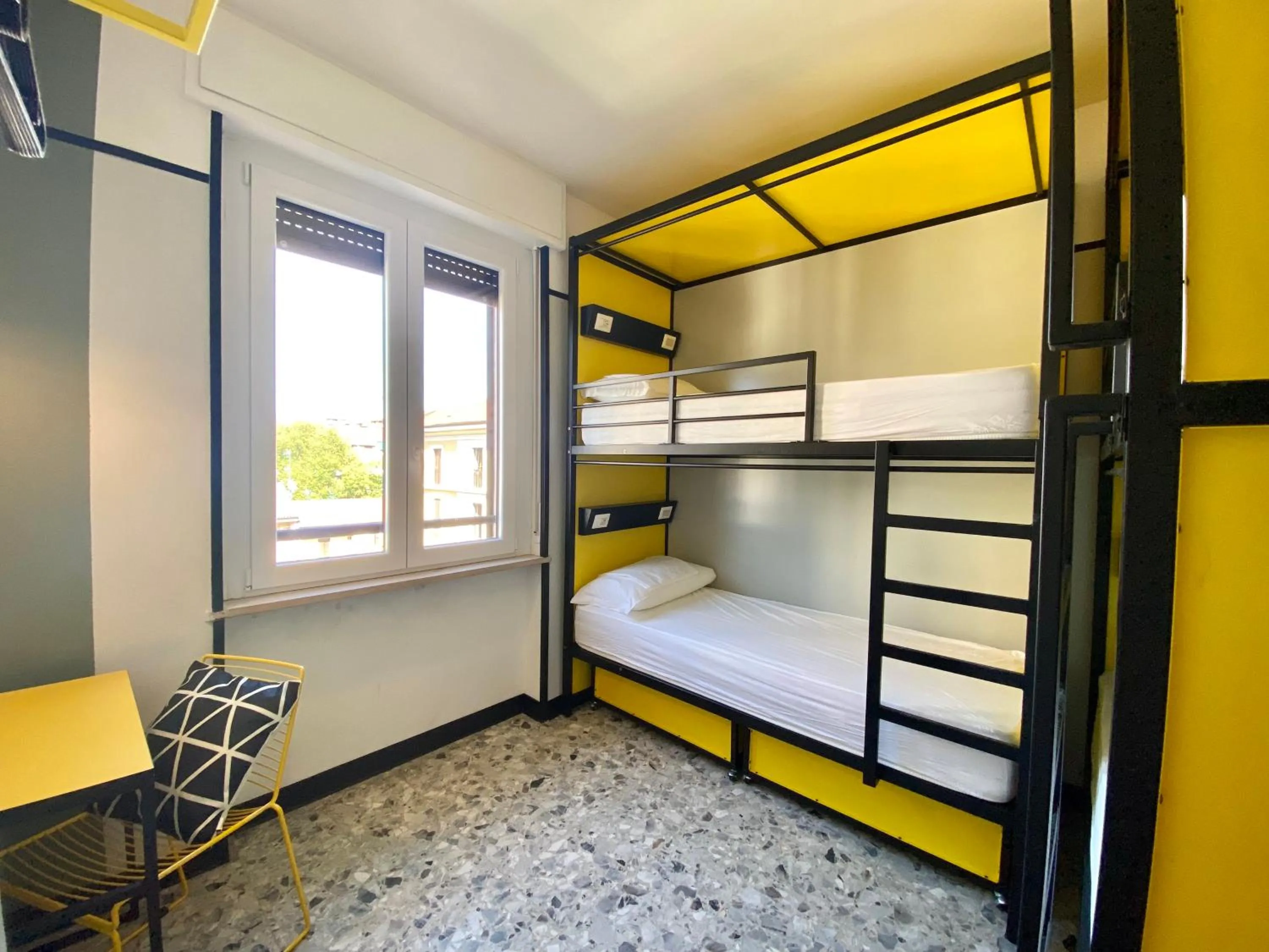 Bed in YellowSquare Milan