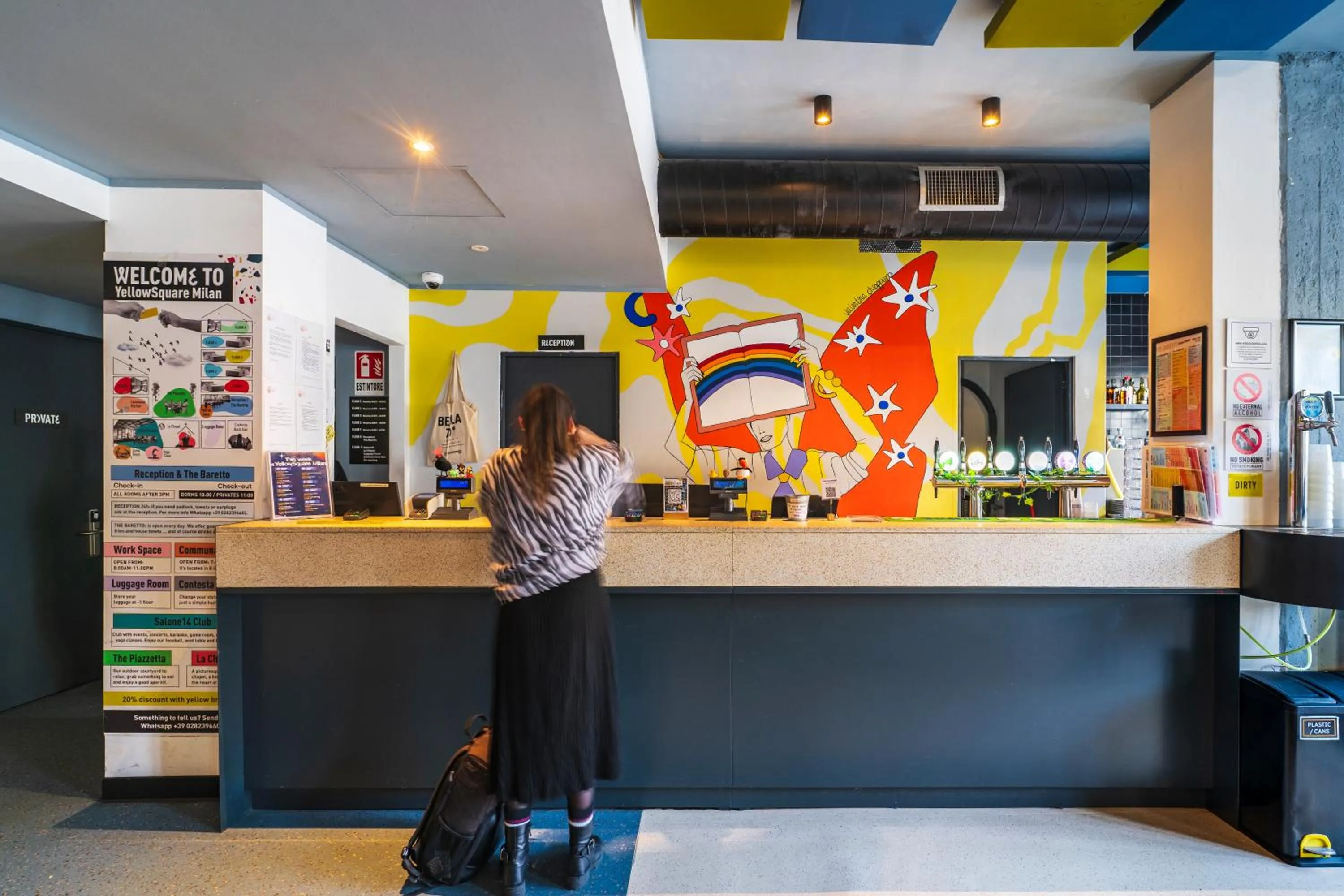 Lobby or reception in YellowSquare Milan