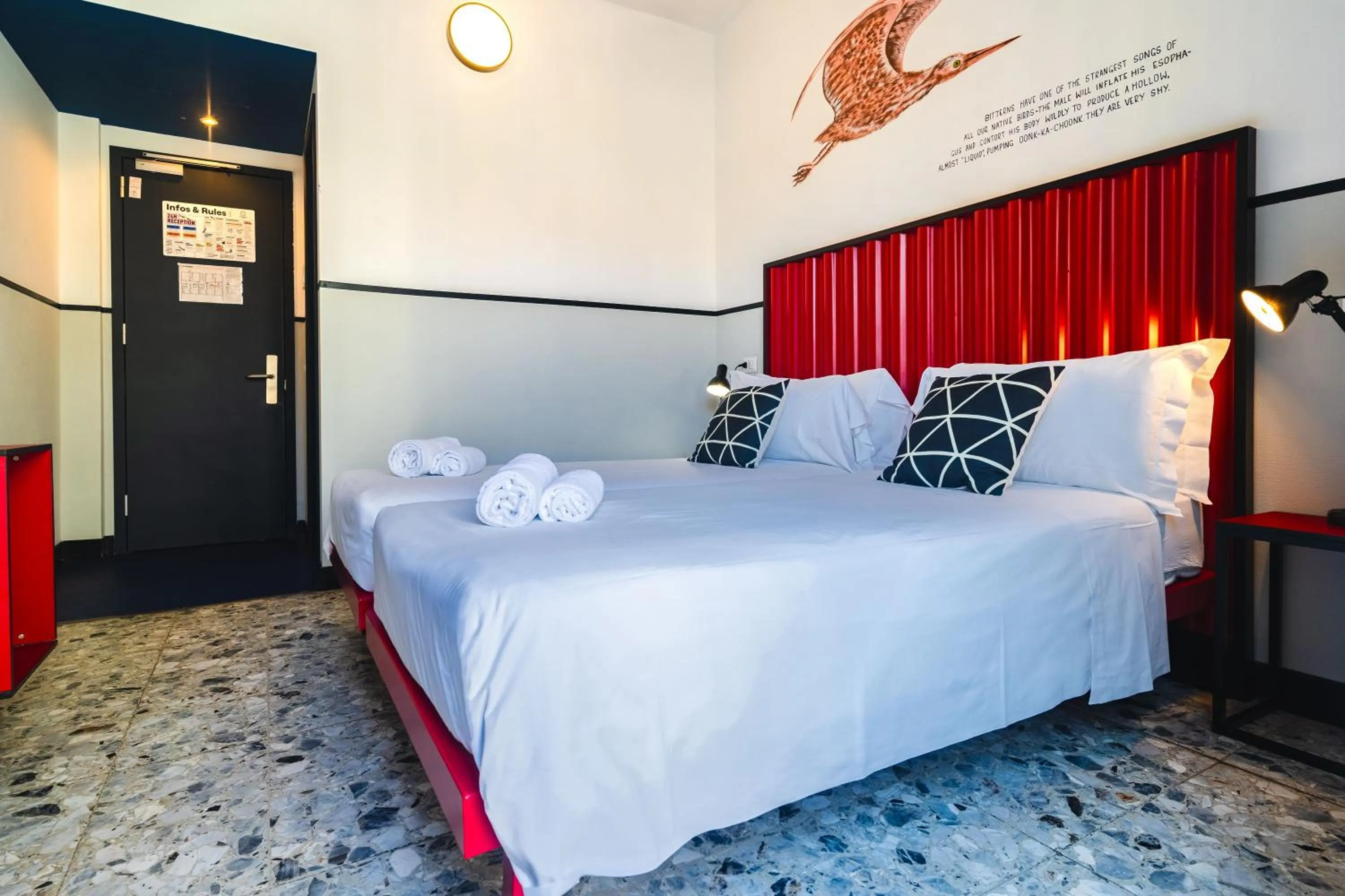 Bed in YellowSquare Milan