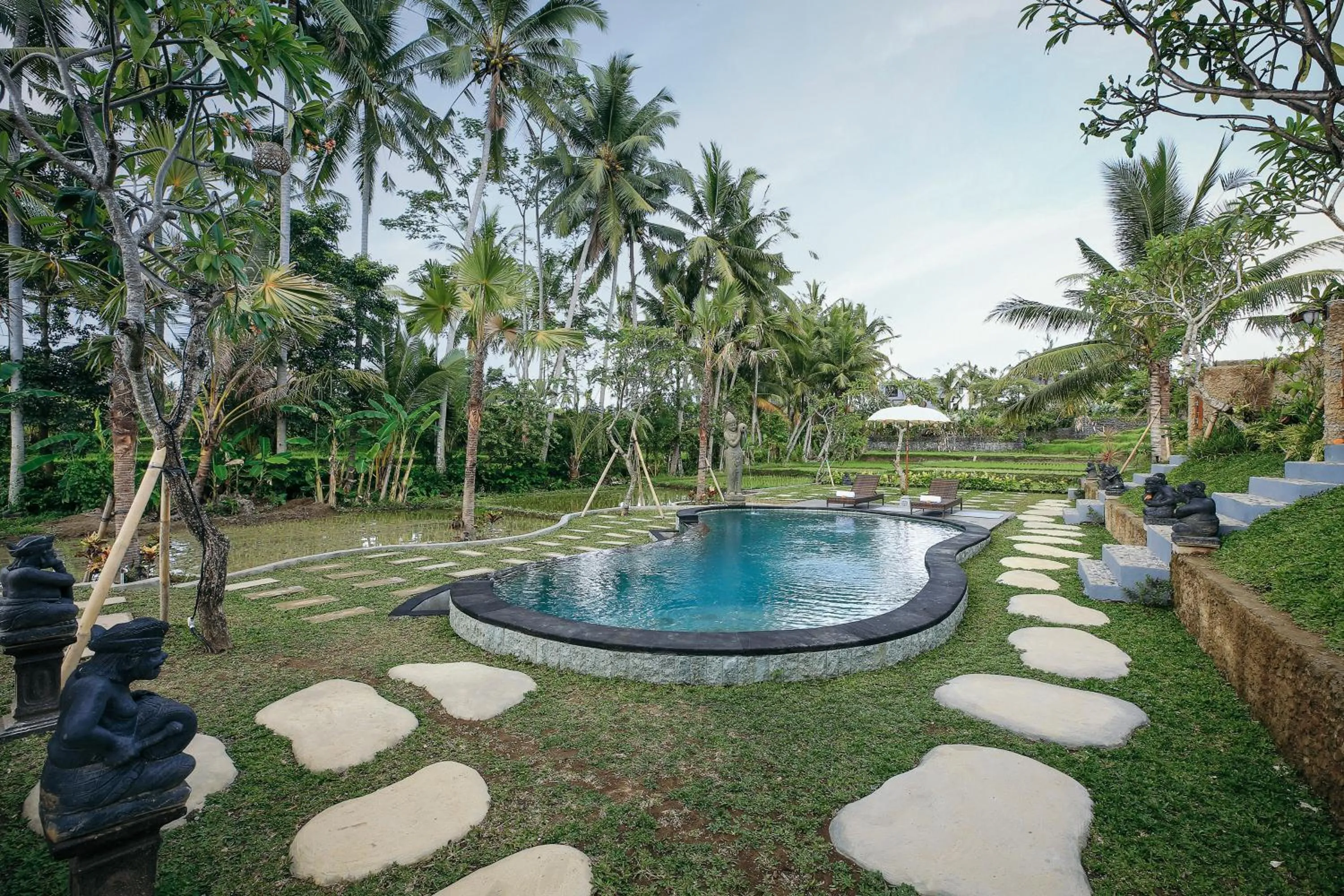 Garden in KERAMAN SUITE UBUD
