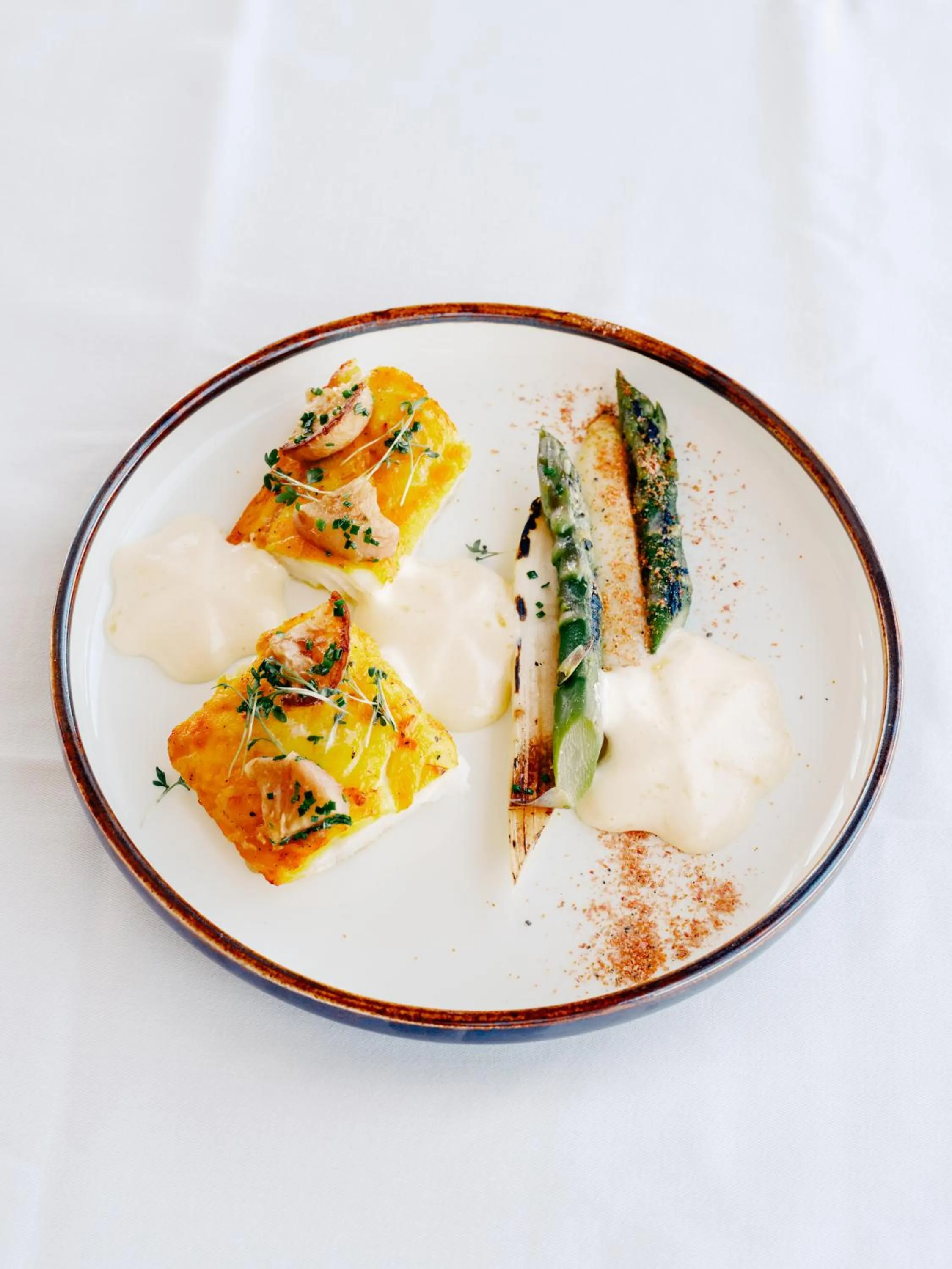 Food close-up in Hotel Hans Egede