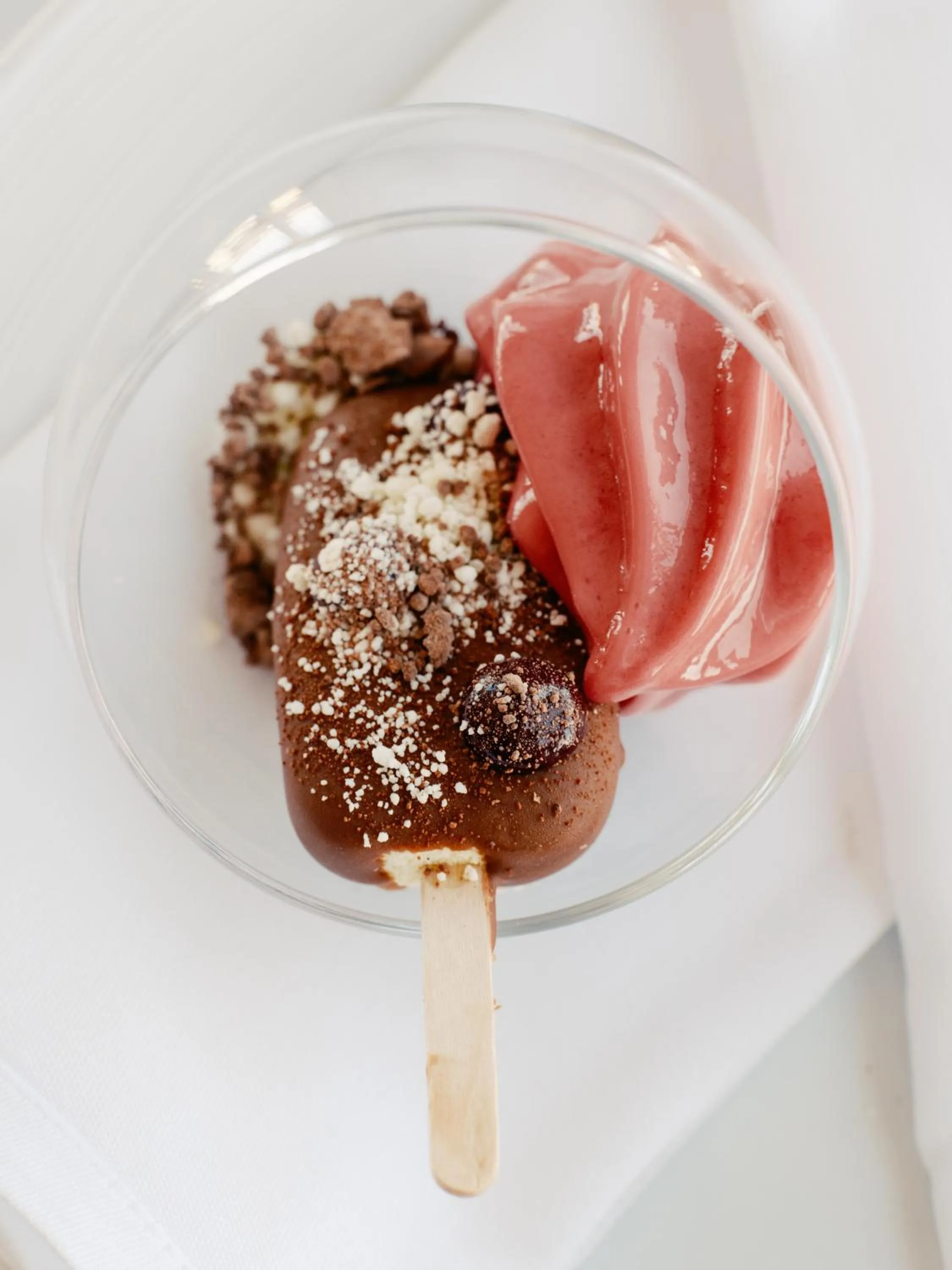 Food close-up in Hotel Hans Egede