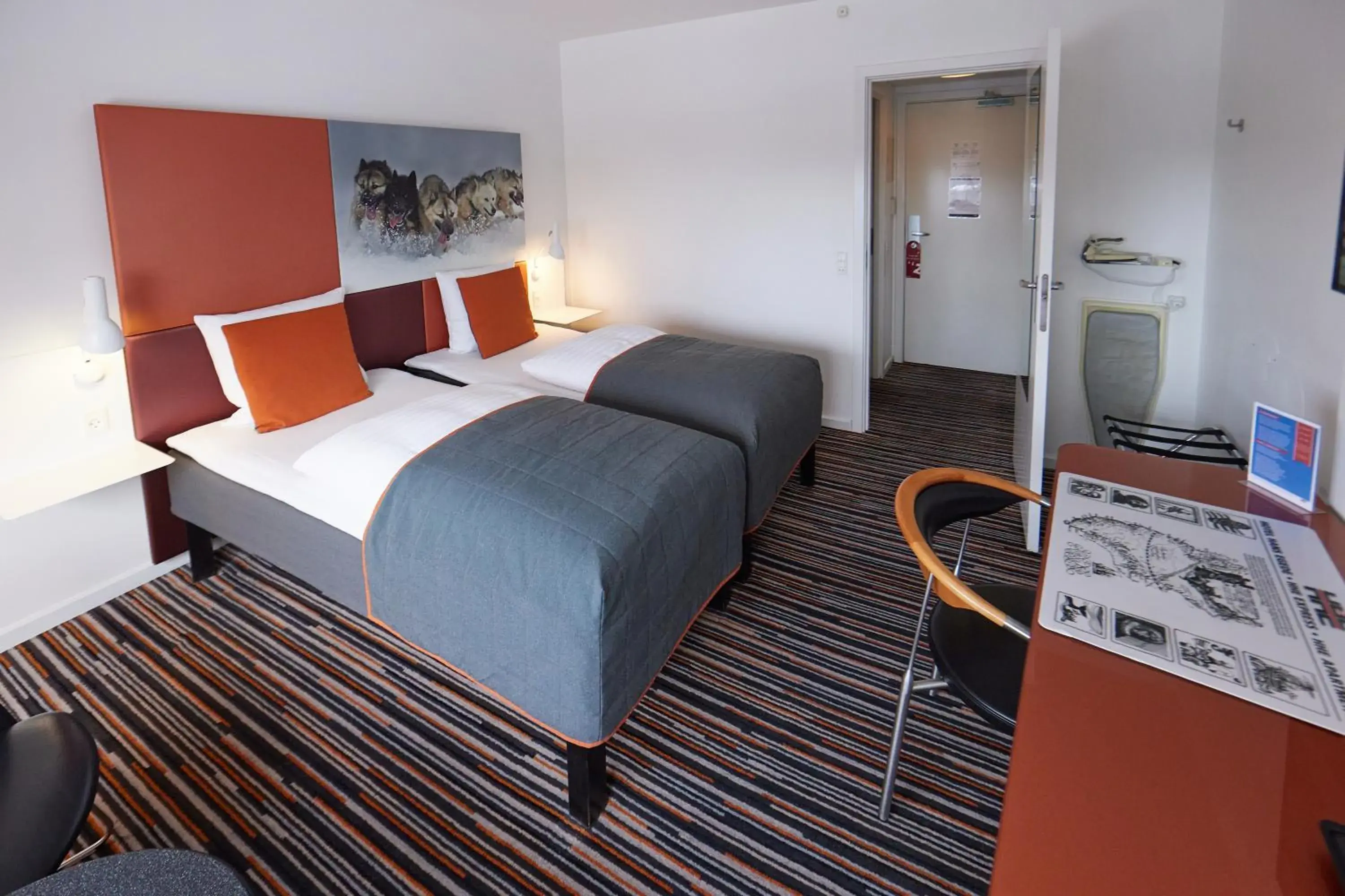 Twin Room - single occupancy in Hotel Hans Egede Twin Room - single occupancy in Hotel Hans Egede