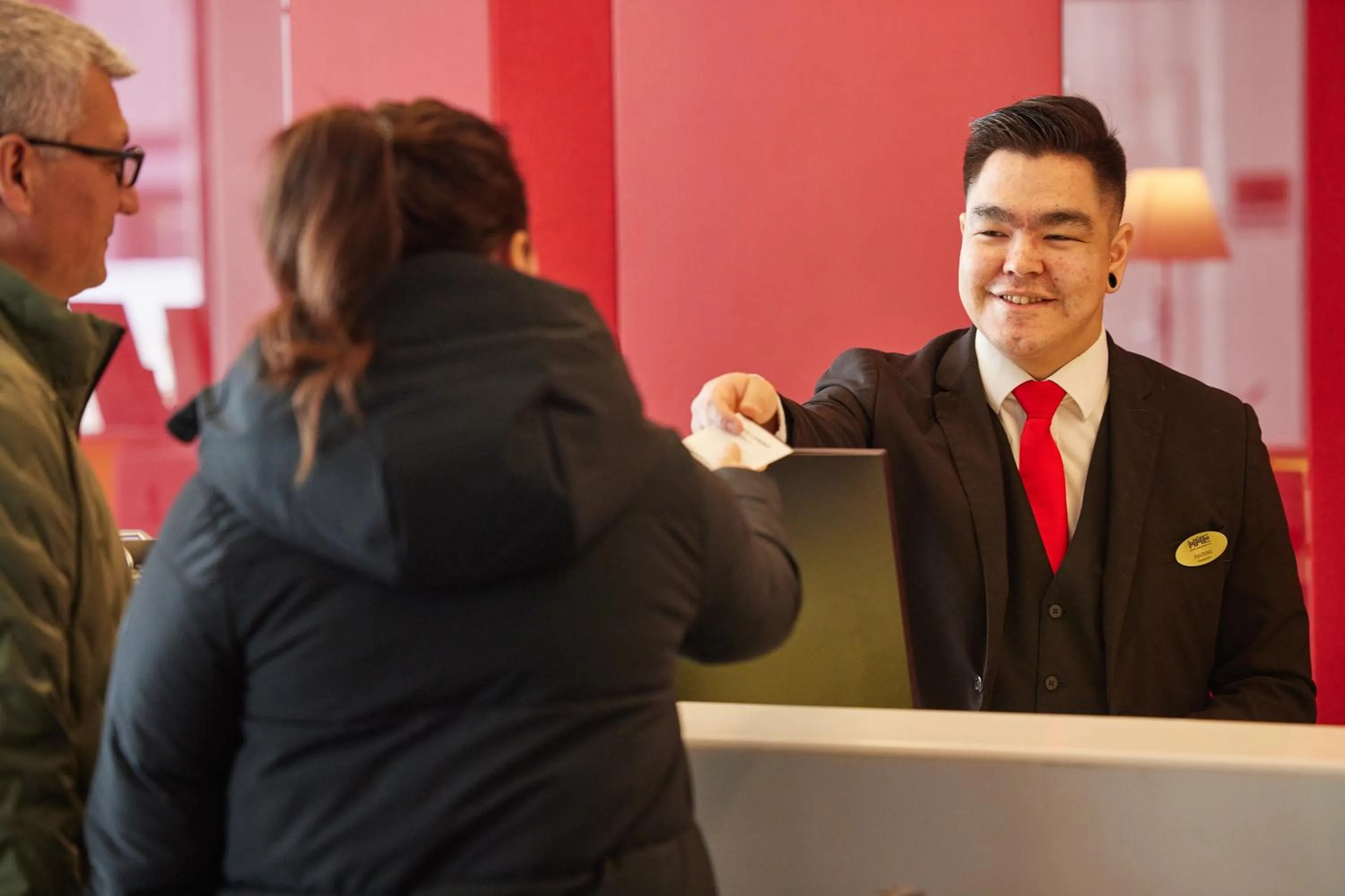 Staff in Hotel Hans Egede