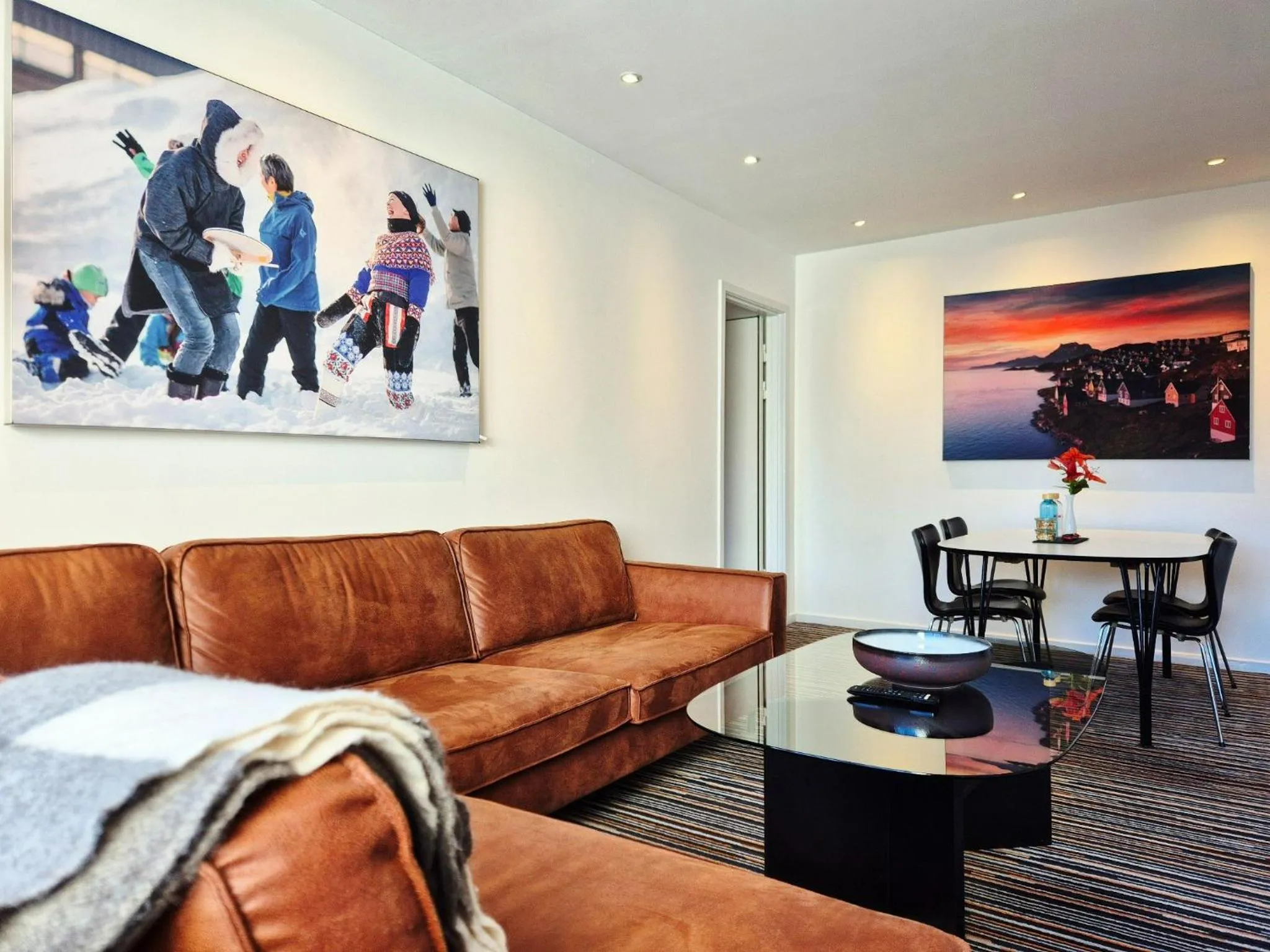 Living room in Hotel Hans Egede
