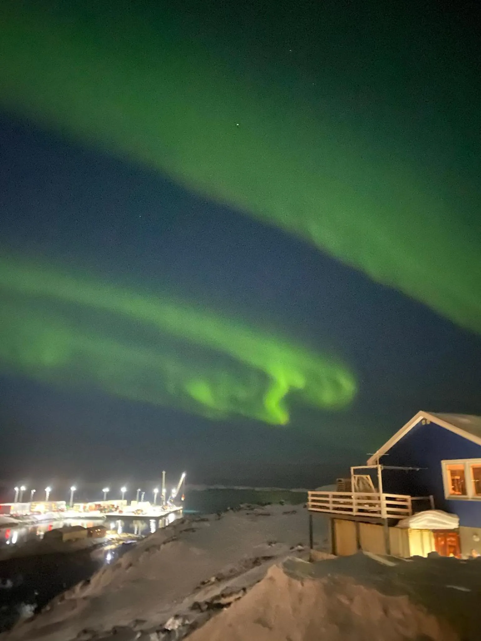 Night in HHE Express