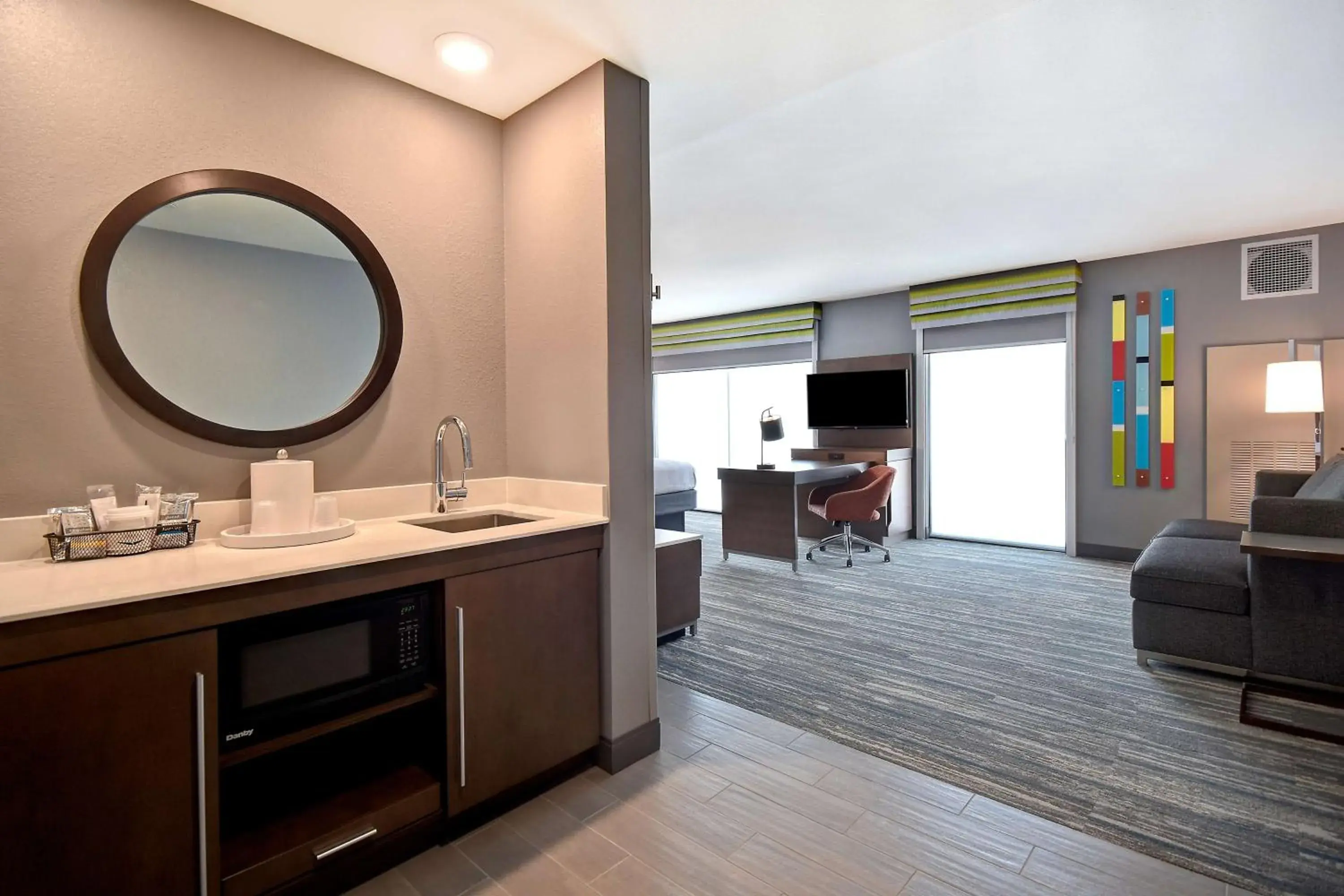 Photo of the whole room in Hampton Inn & Suites Las Vegas Convention Center - No Resort Fee Photo of the whole room in Hampton Inn & Suites Las Vegas Convention Center - No Resort Fee