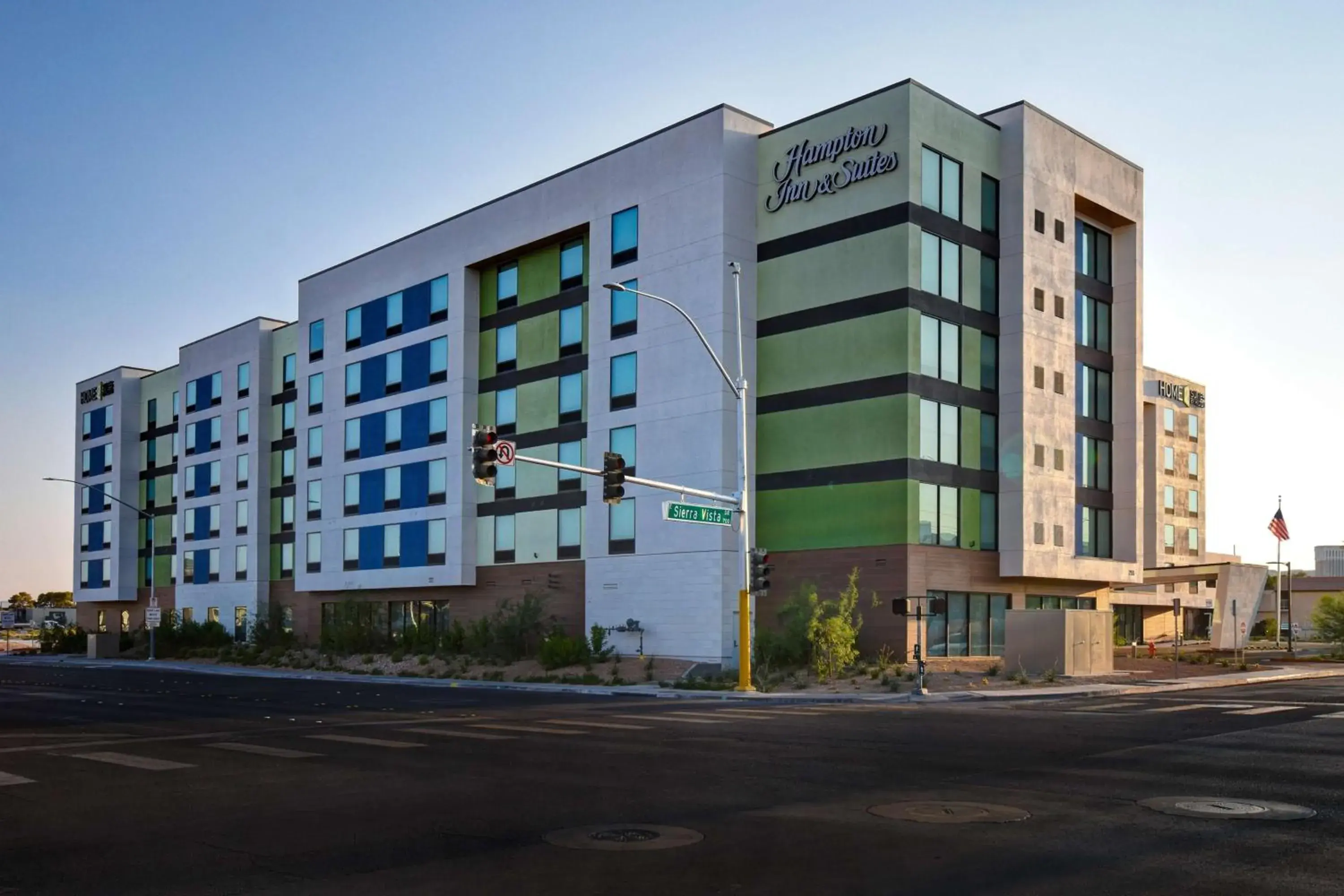 Property building in Hampton Inn & Suites Las Vegas Convention Center - No Resort Fee Property building in Hampton Inn & Suites Las Vegas Convention Center - No Resort Fee