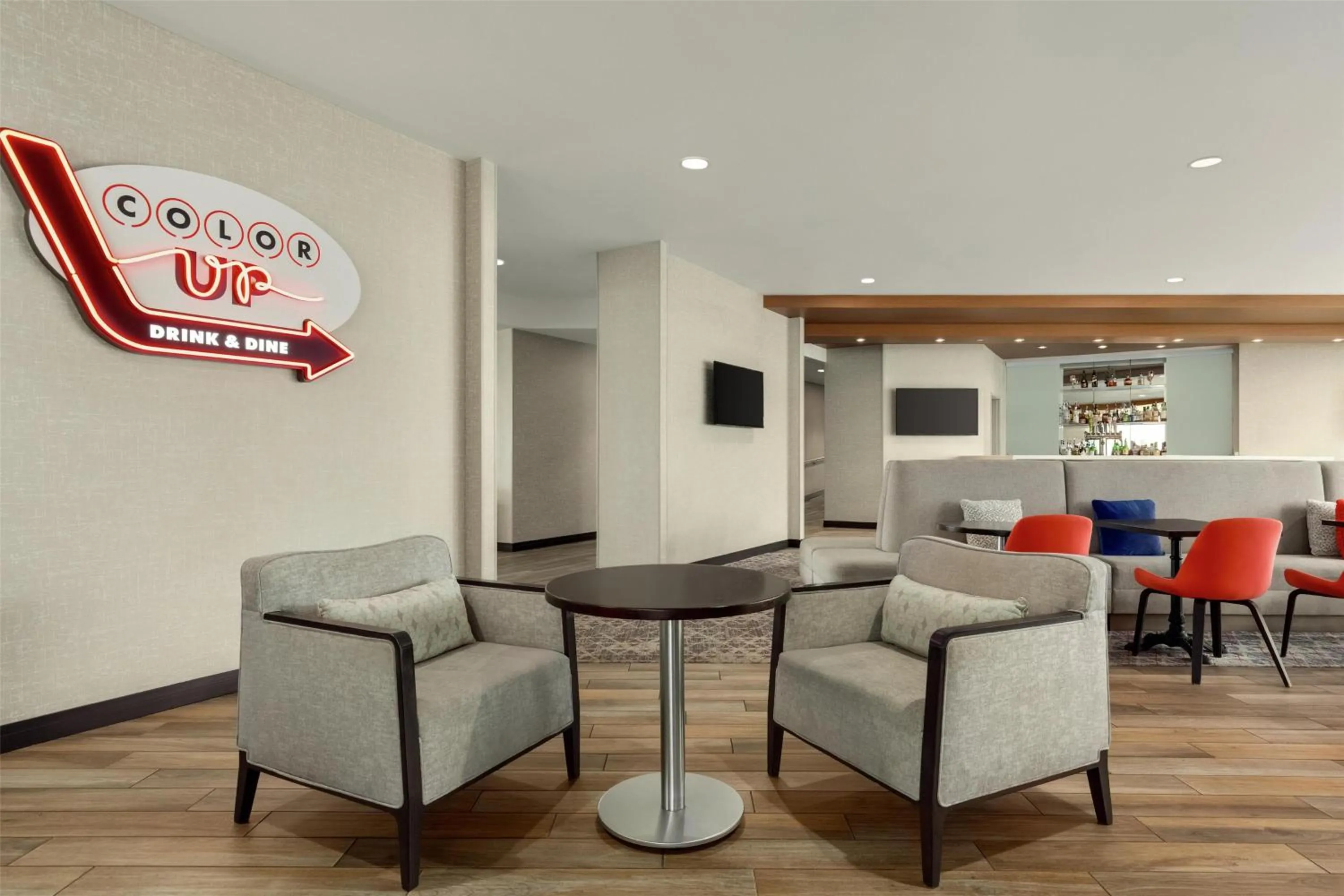 Lounge or bar in Home2 Suites by Hilton Las Vegas Convention Center - No Resort Fee