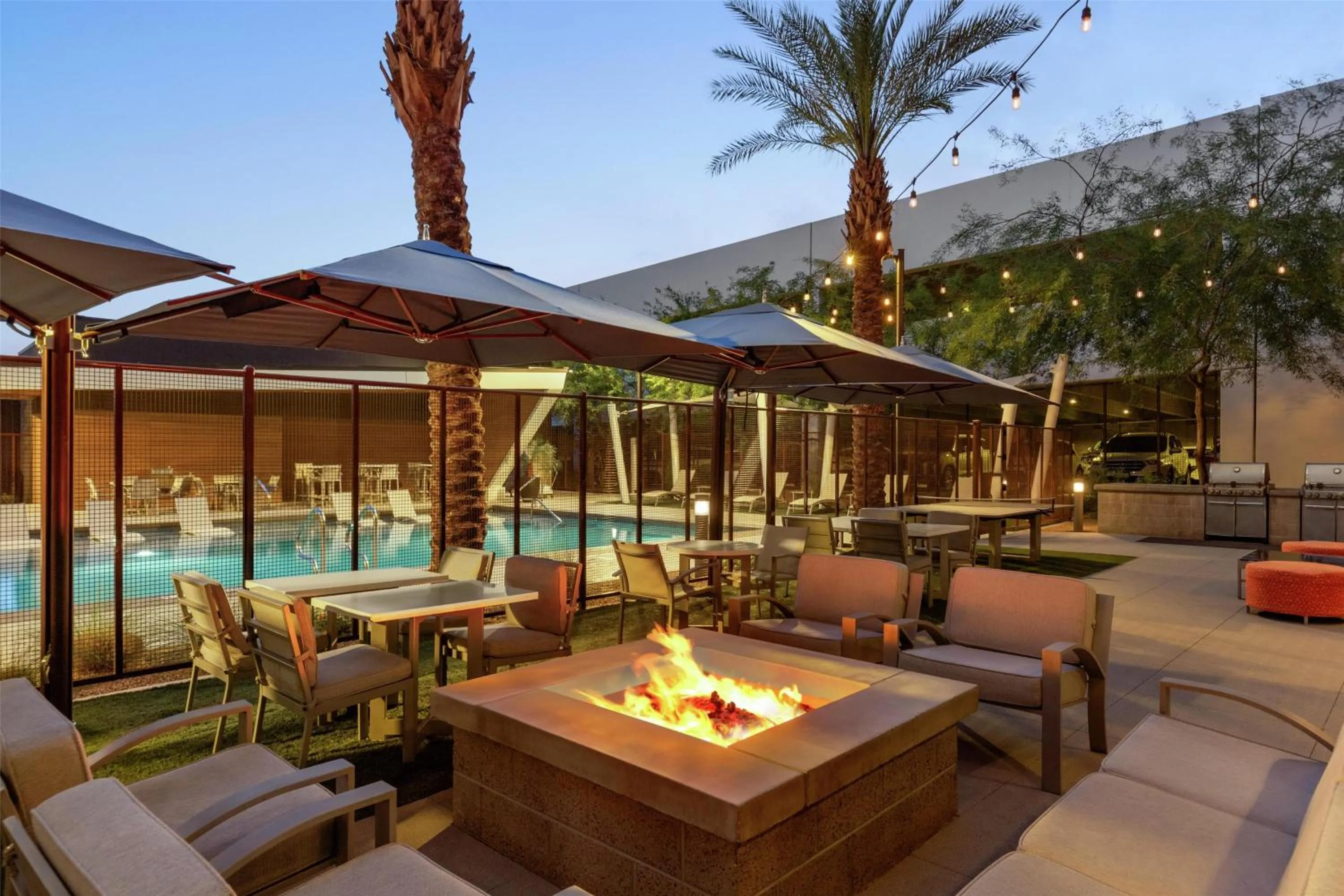 Patio in Home2 Suites by Hilton Las Vegas Convention Center - No Resort Fee