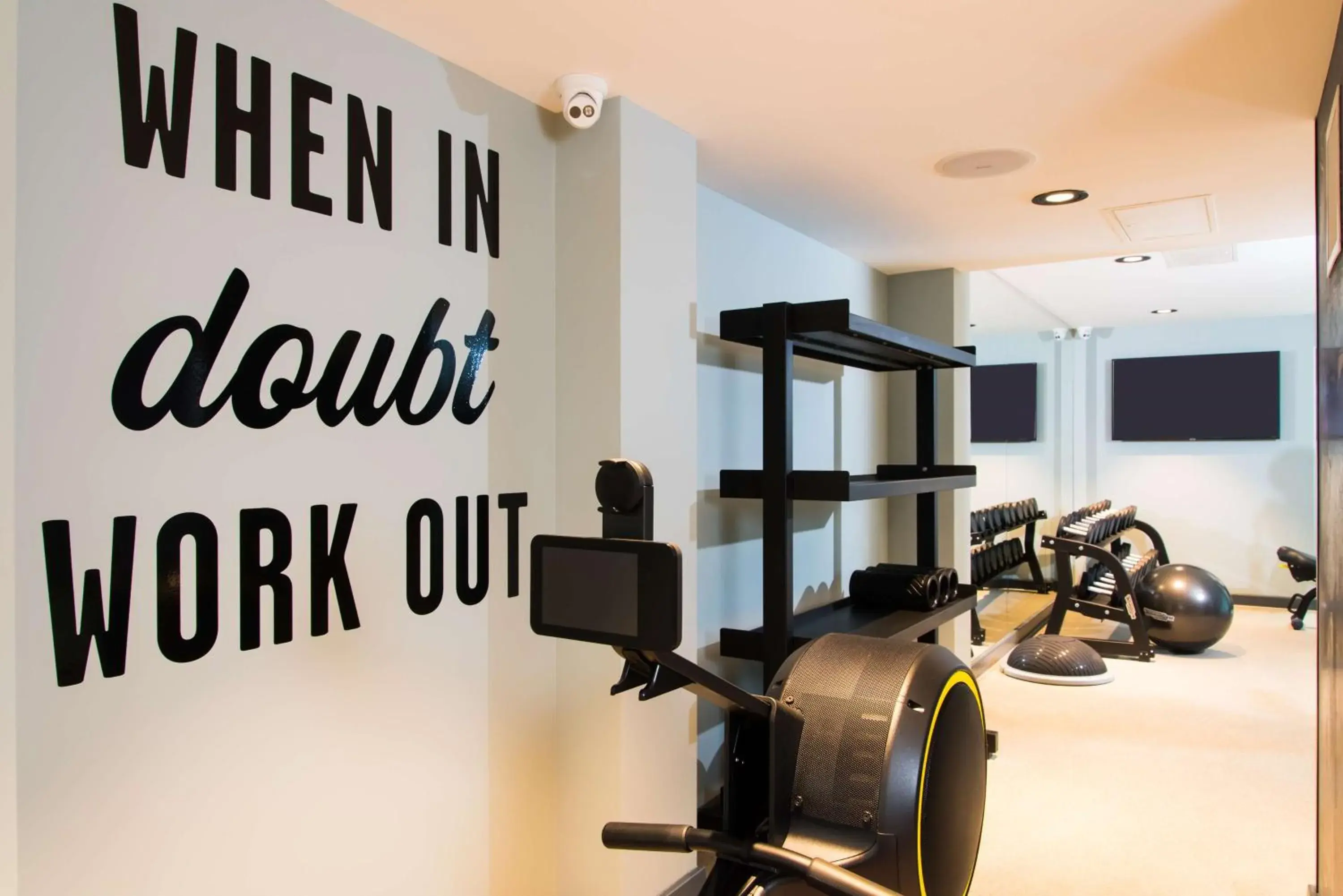 Fitness centre/facilities in Hampton by Hilton London Park Royal Fitness centre/facilities in Hampton by Hilton London Park Royal