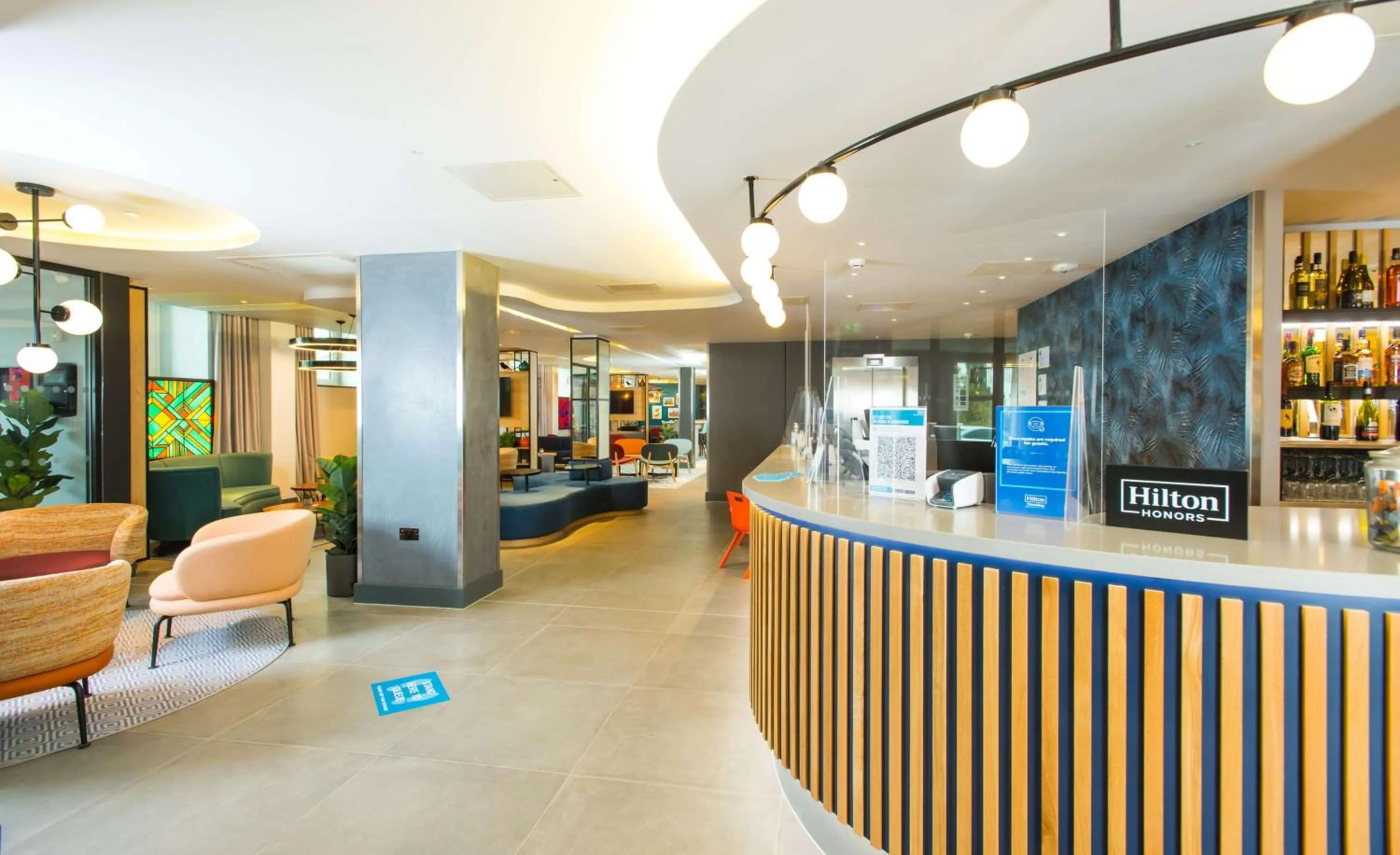 Lobby or reception in Hampton by Hilton London Park Royal