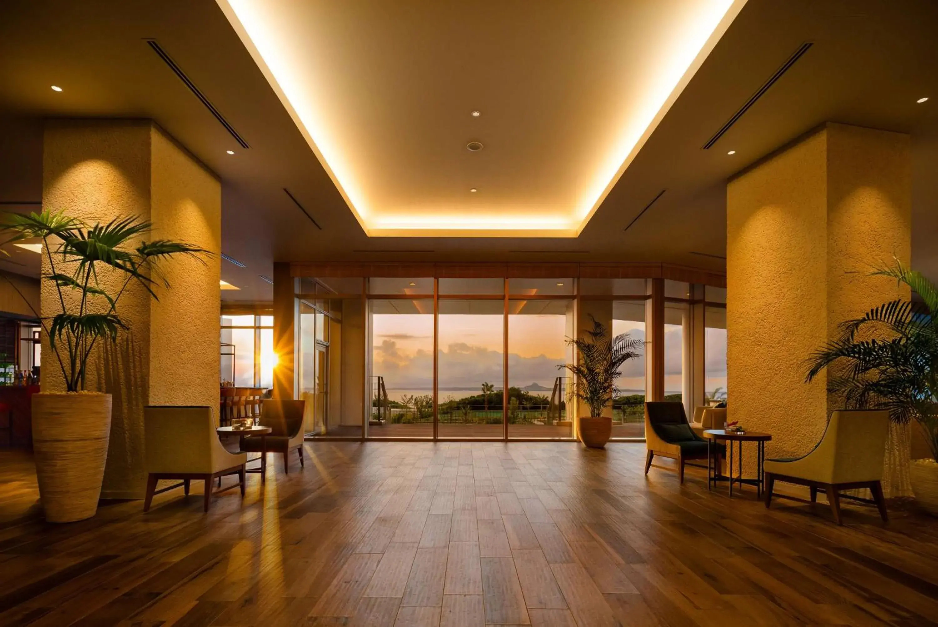Lobby or reception in Hilton Okinawa Sesoko Resort Lobby or reception in Hilton Okinawa Sesoko Resort