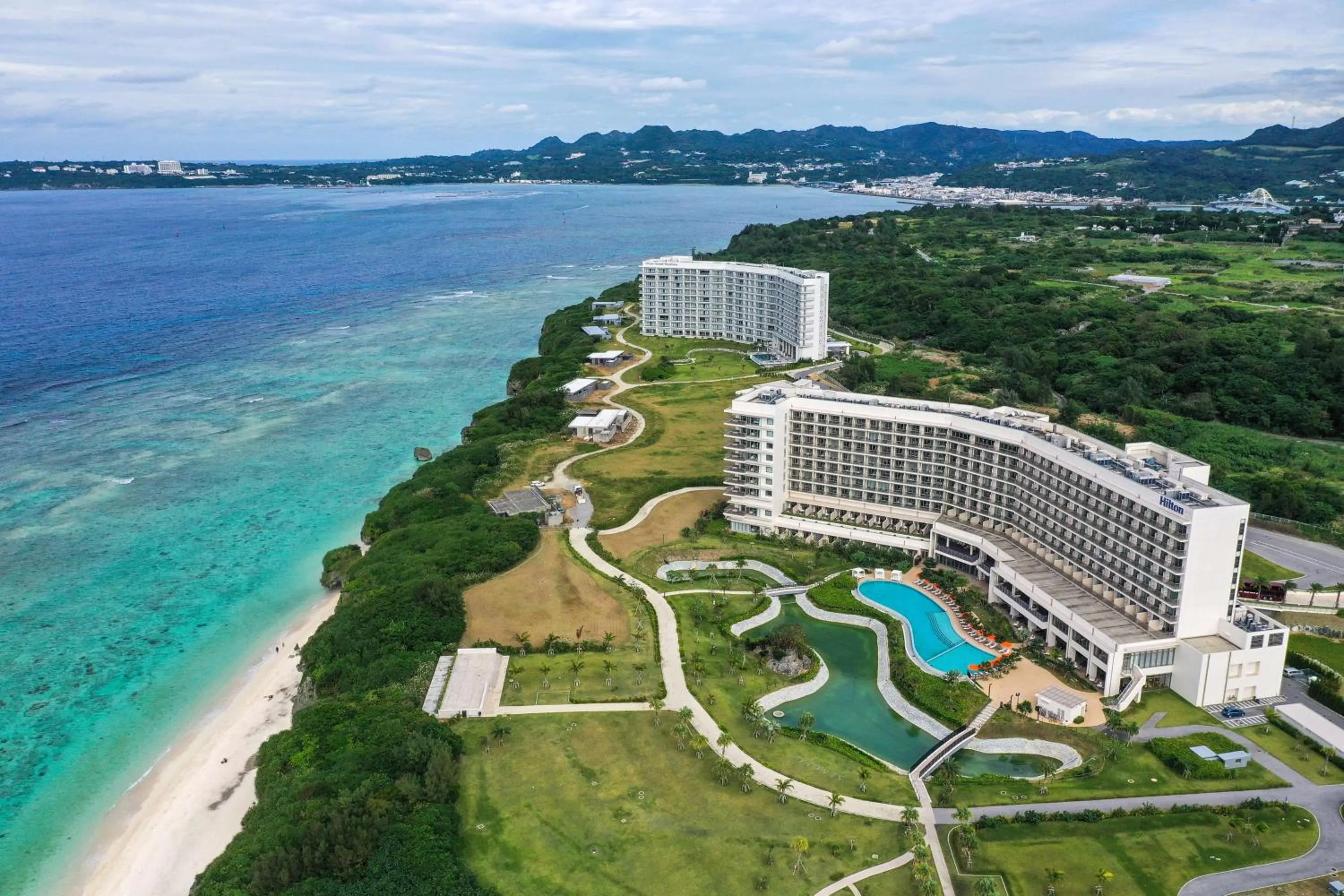 Property building in Hilton Okinawa Sesoko Resort