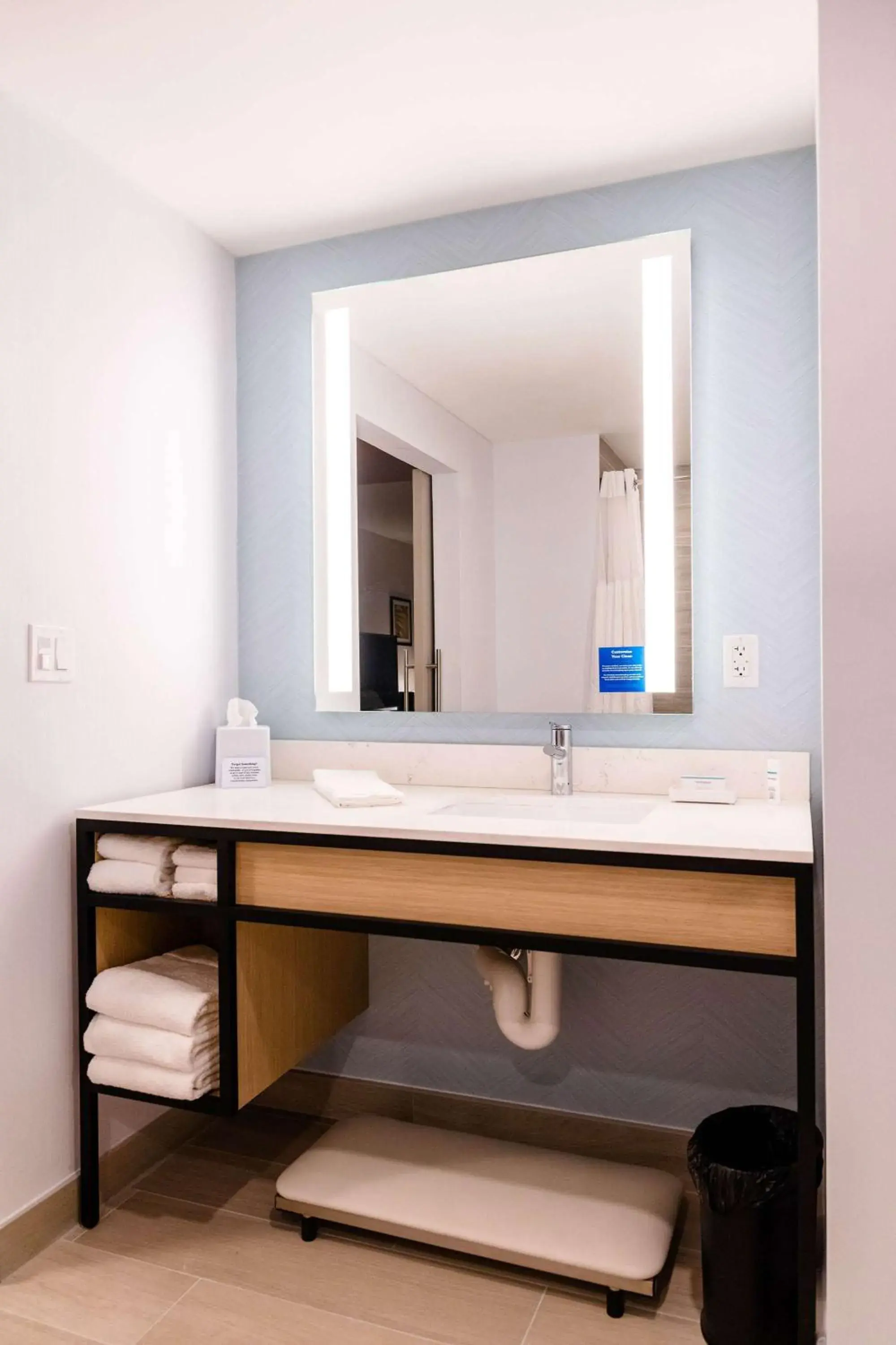 Bathroom in Hilton Garden Inn Sudbury, Ontario, Canada Bathroom in Hilton Garden Inn Sudbury, Ontario, Canada