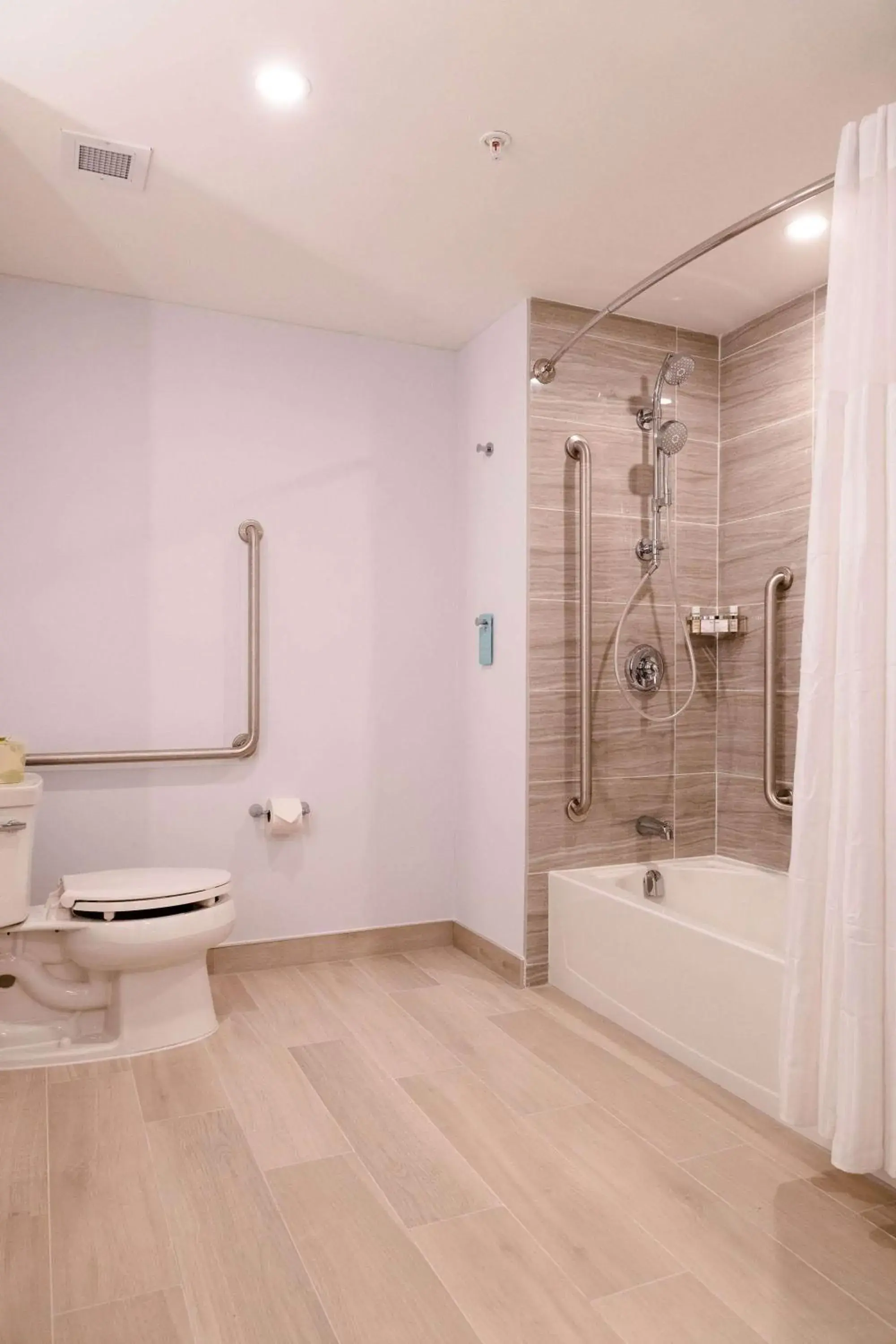 Bathroom in Hilton Garden Inn Sudbury, Ontario, Canada Bathroom in Hilton Garden Inn Sudbury, Ontario, Canada