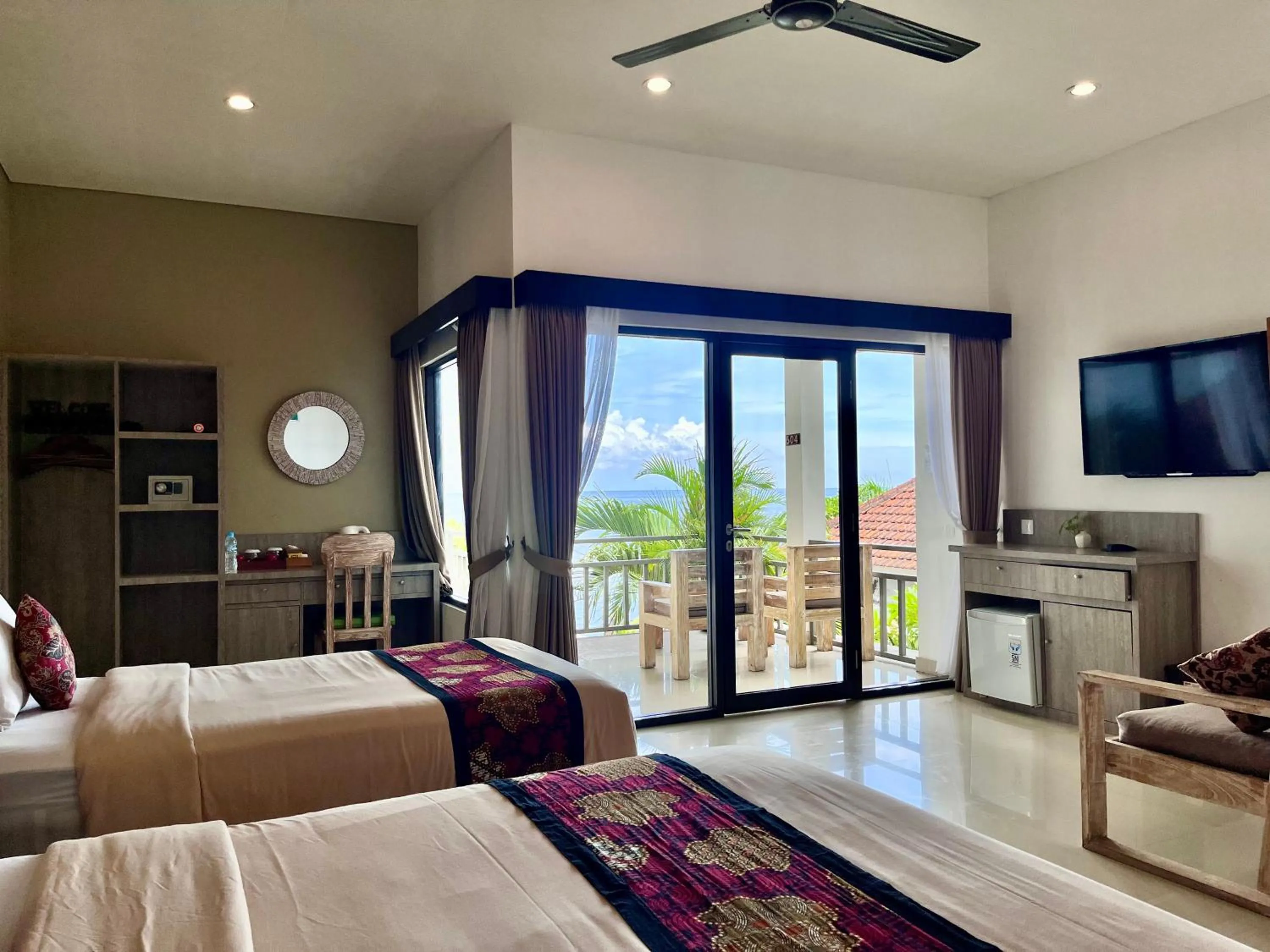 Bedroom, Bed in Mejore Beach Hotel